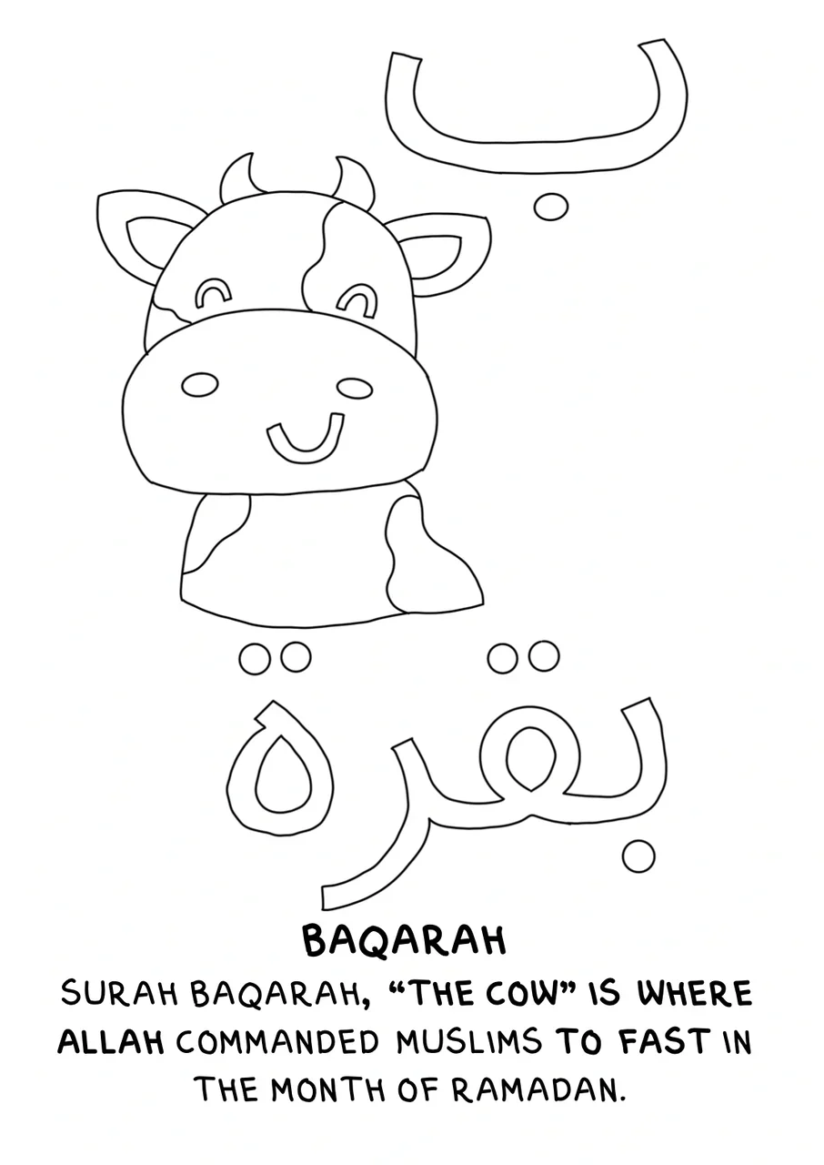 Alif to Yaa of Ramadan: A Coloring Book - Image 3