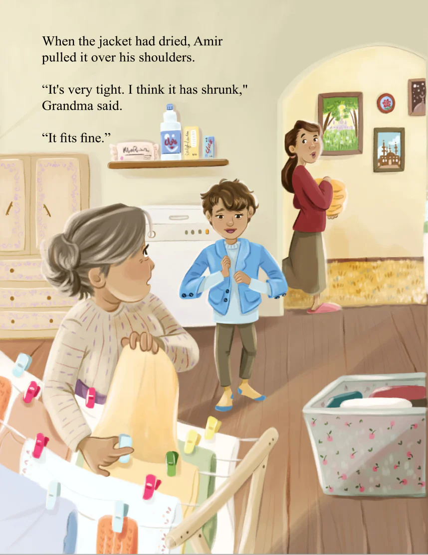 Amir's Blue Jacket - Image 3