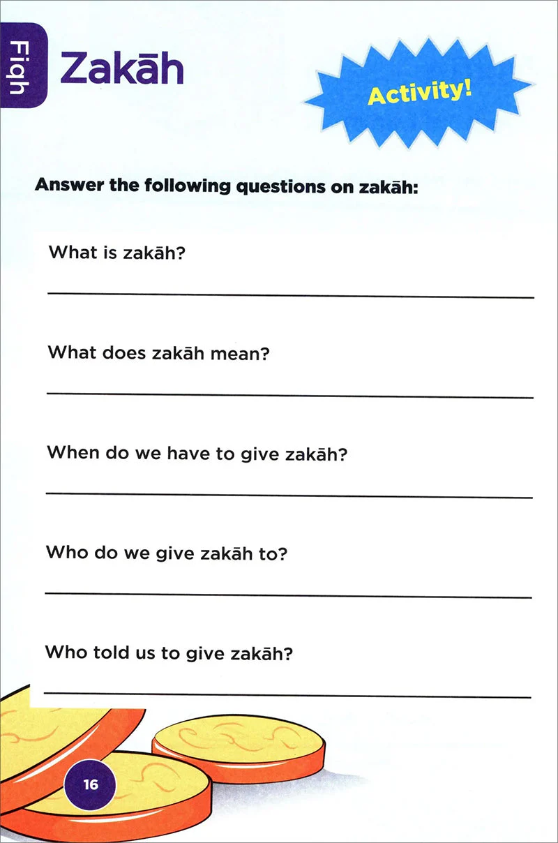 An Nasihah Islamic Curriculum - Workbook 1 - Image 7