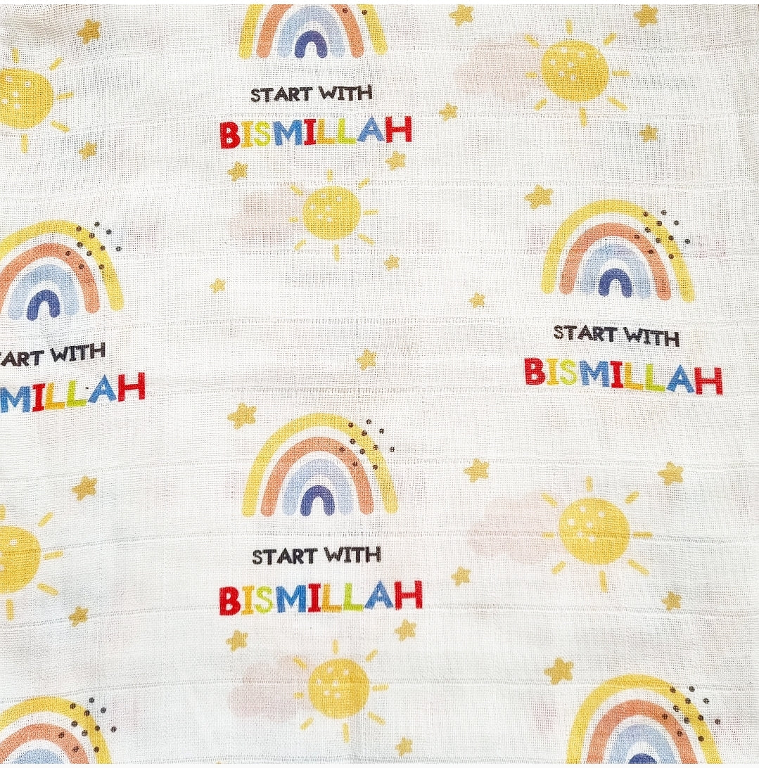 Arabic Alphabet Muslin Cloths - 3 Pack - Image 4