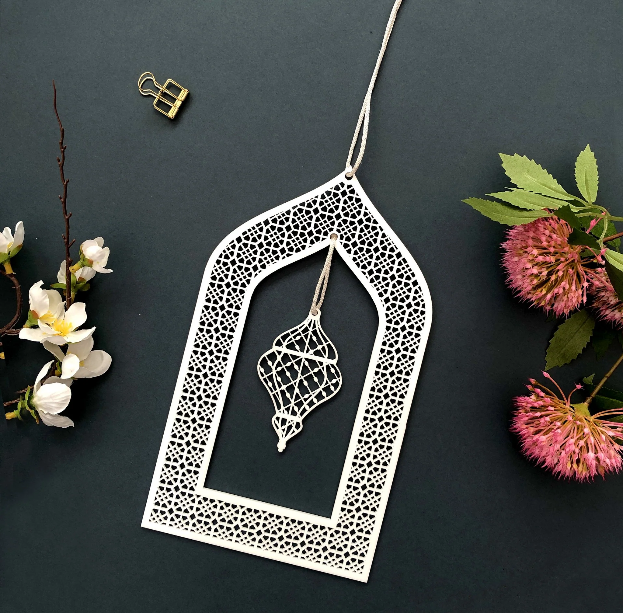 Arabic Arch & Lantern Laser Cut Set - LCA 05 - Image 2
