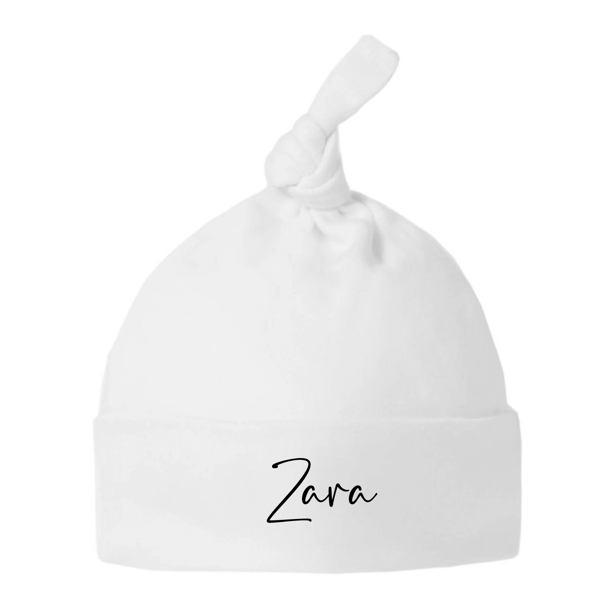 Baby Knot Hat - Personalised - Image 3