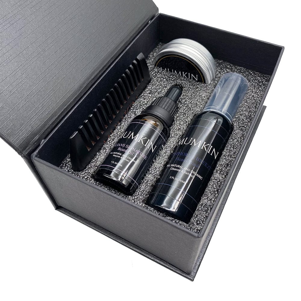 Beard Grooming Kit with Gift Box for Men - MUMKIN - Image 7