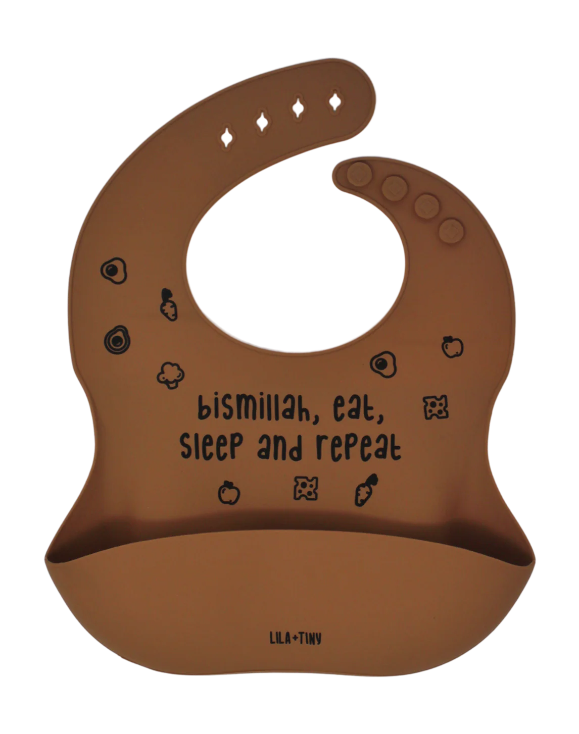 Bismillah Repeat & Alhamdulillah Bibs – 2 Pack - Image 7