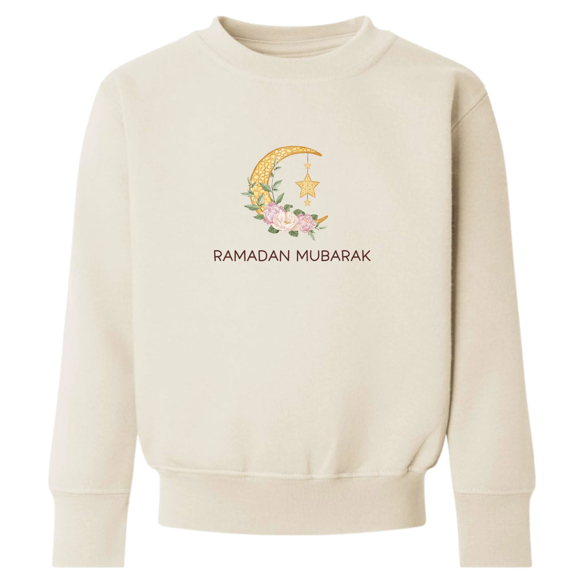 Classic Baby & Kids Sweatshirt - Ramadan Floral Moon - Image 6
