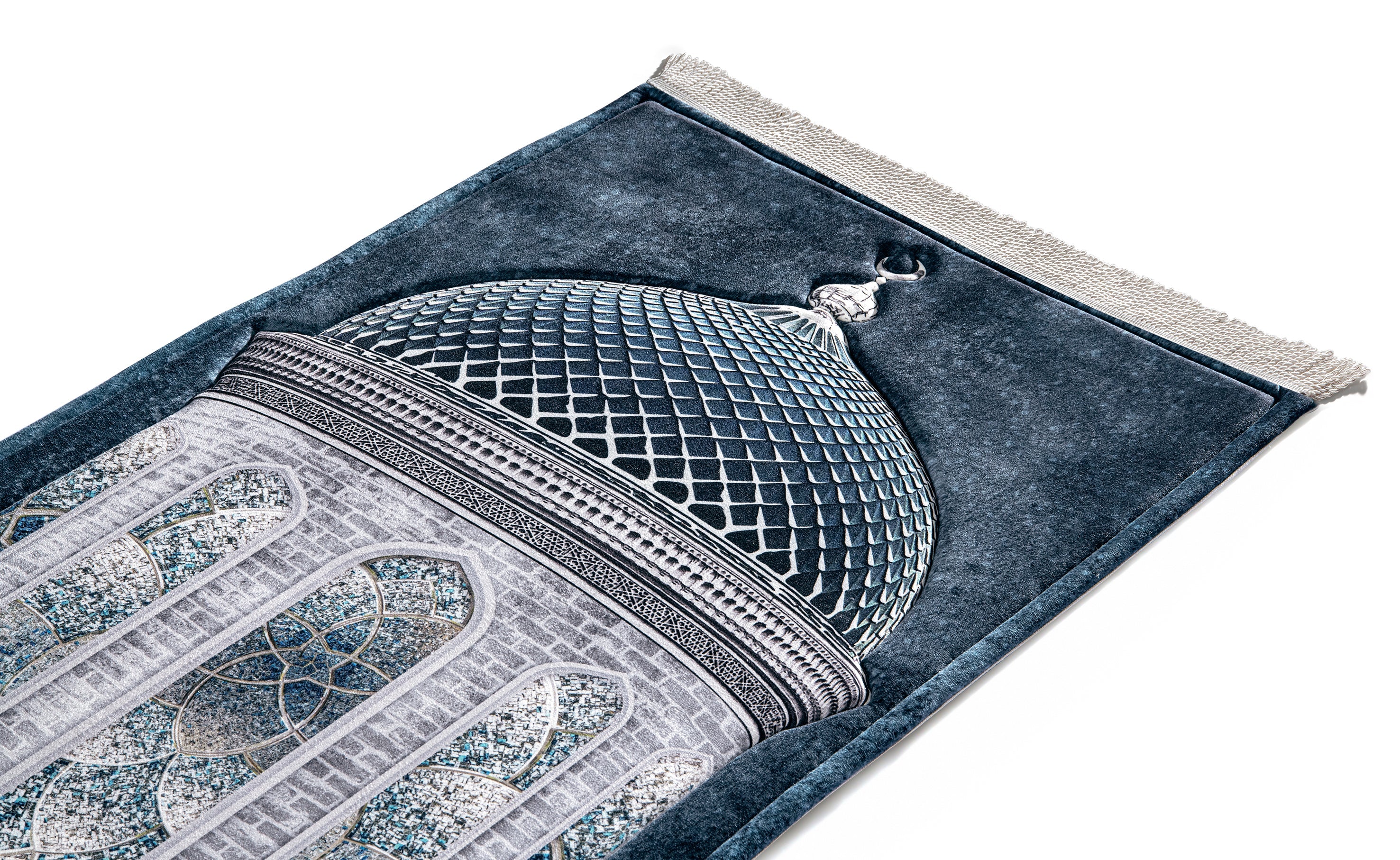 Crystal Dome Premium Padded Prayer Mat - Urban Rugs® - Image 3