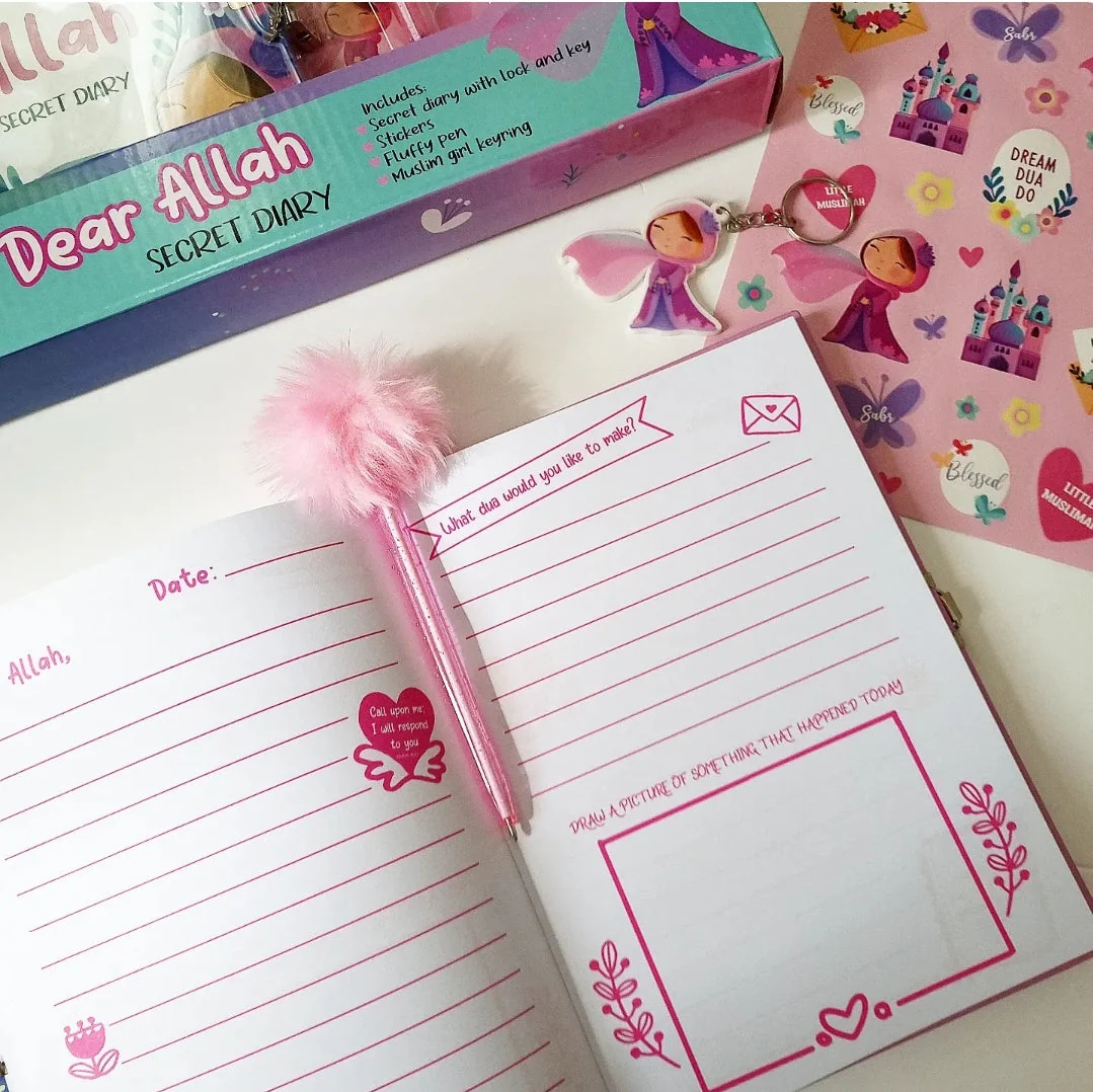 Dear Allah Secret Diary - Pink - Image 5