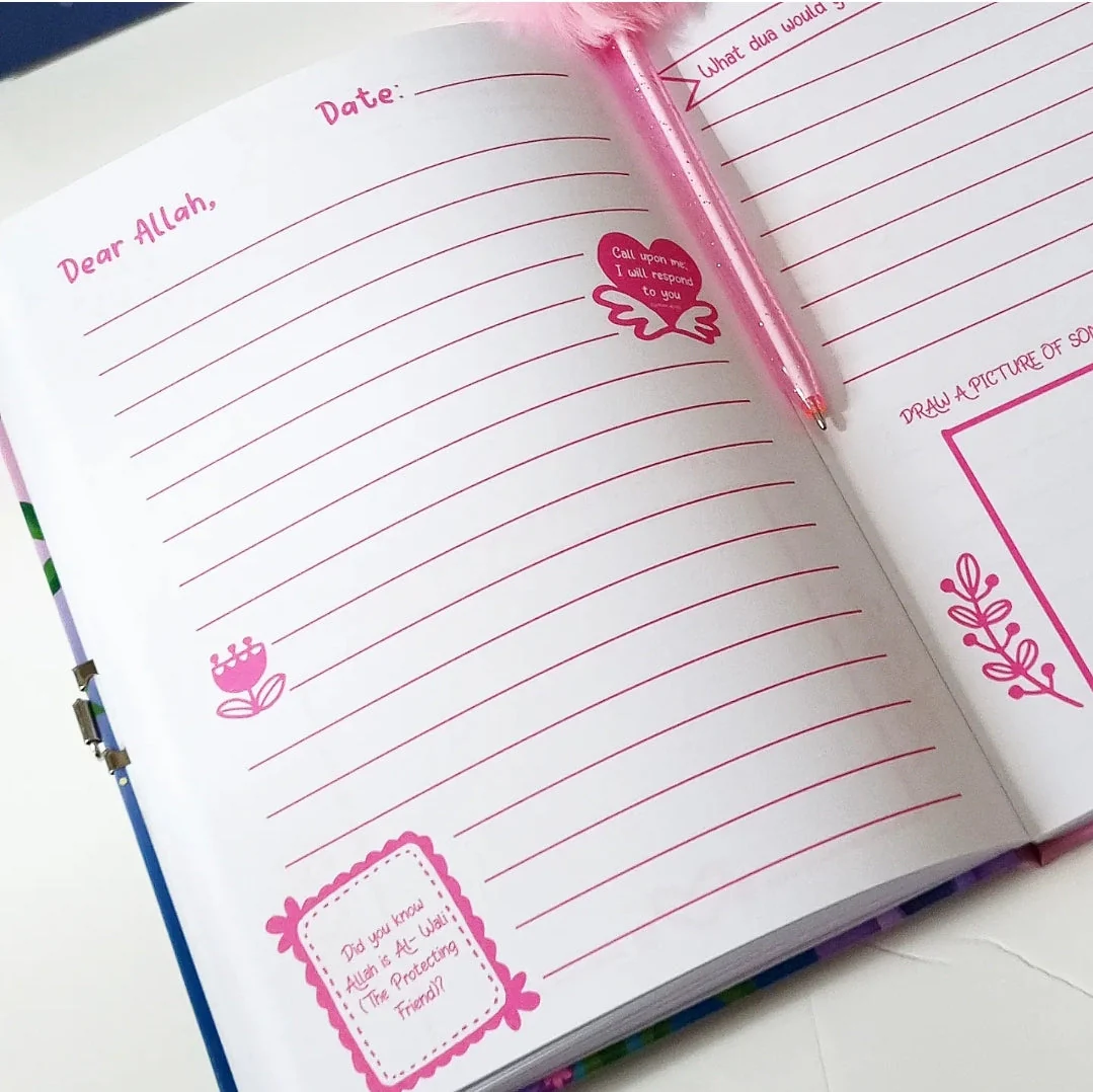 Dear Allah Secret Diary - Pink - Image 6
