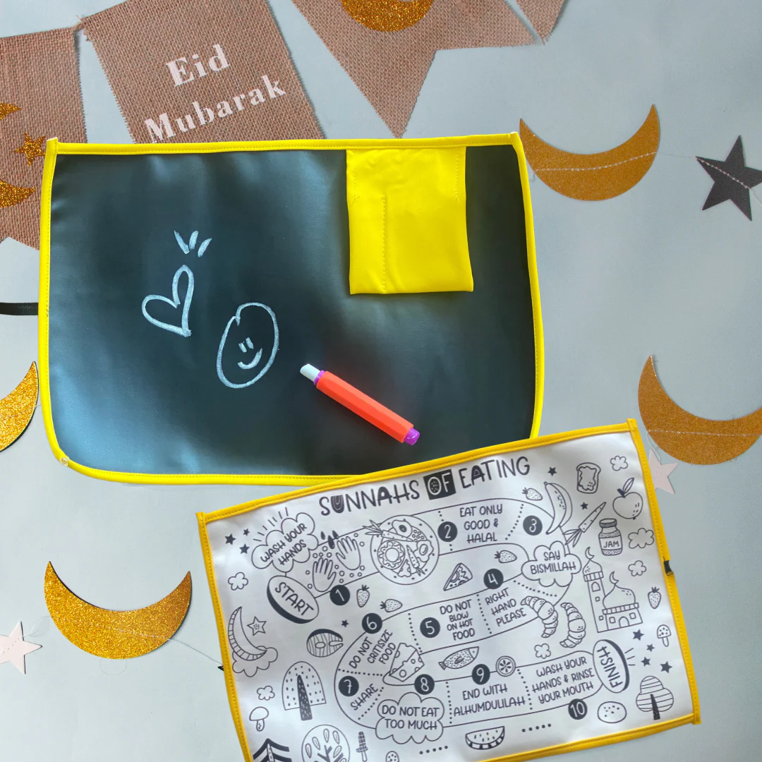 Dine, Dua & Doodle Chalk PlaceMat - Image 6