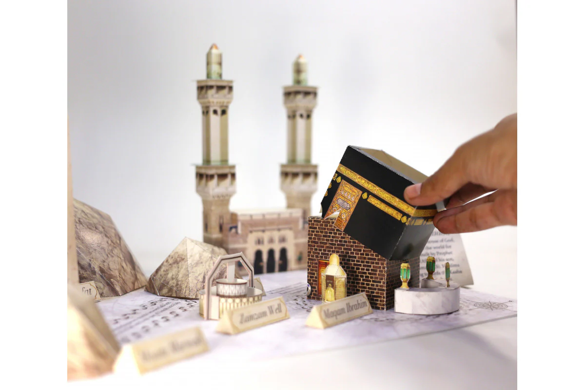 DIY Paper Craft Kit - The Story Of Makkah, Masjid Al Haram - Image 4