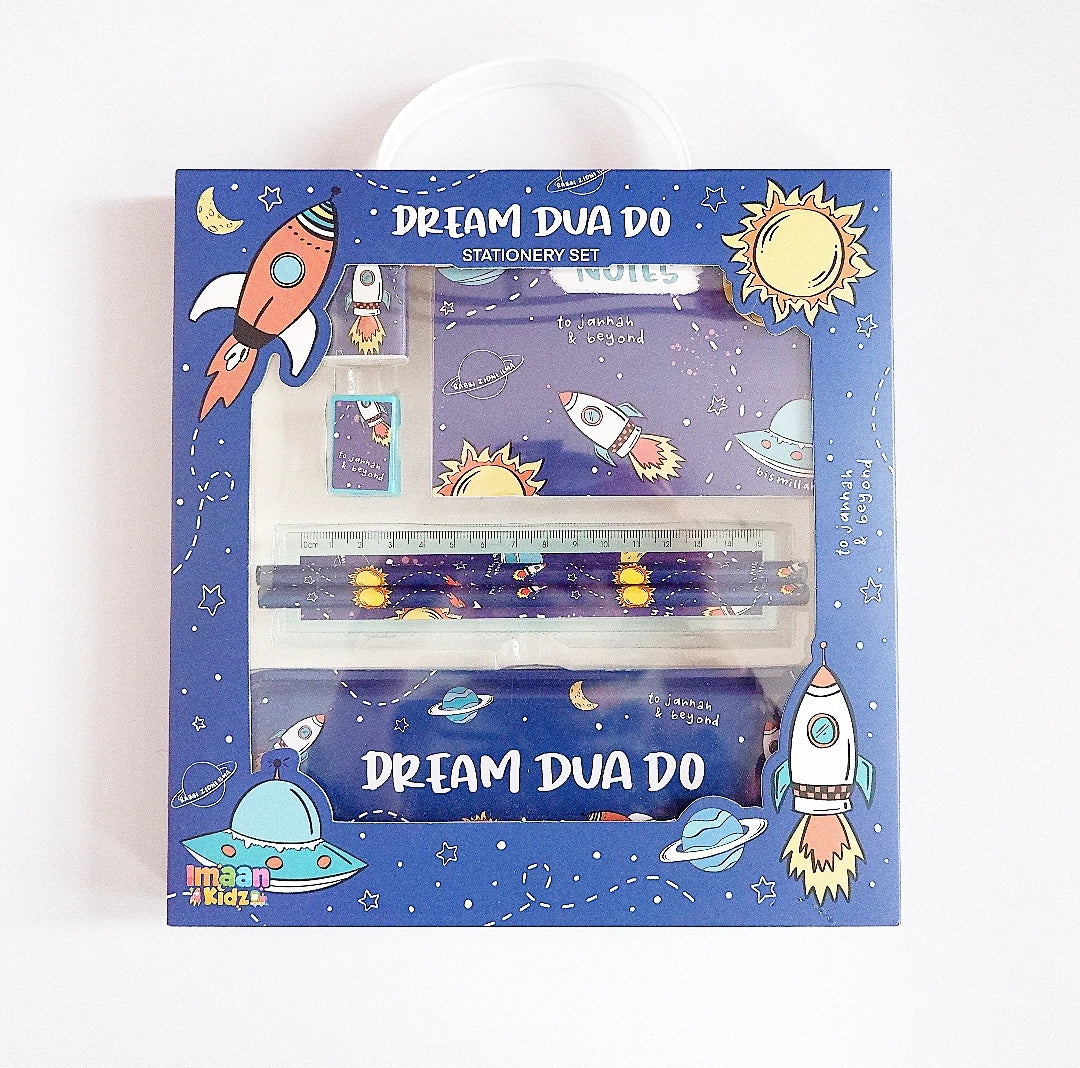 Dream Dua Do Stationery Set - Rocket Theme - Image 2