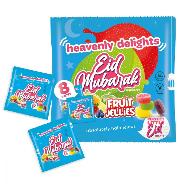 Eid Mubarak Sweets Multipack - 8 Mini Packs - Heavenly Delights