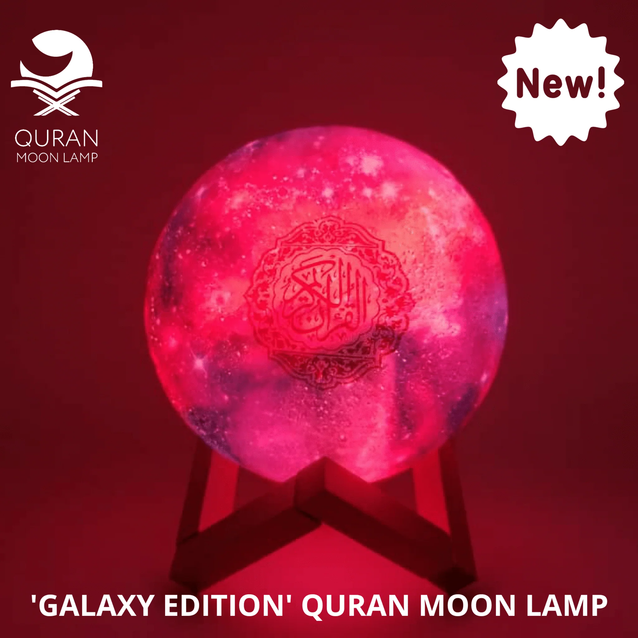 Galaxy Moon Lamp - Image 11