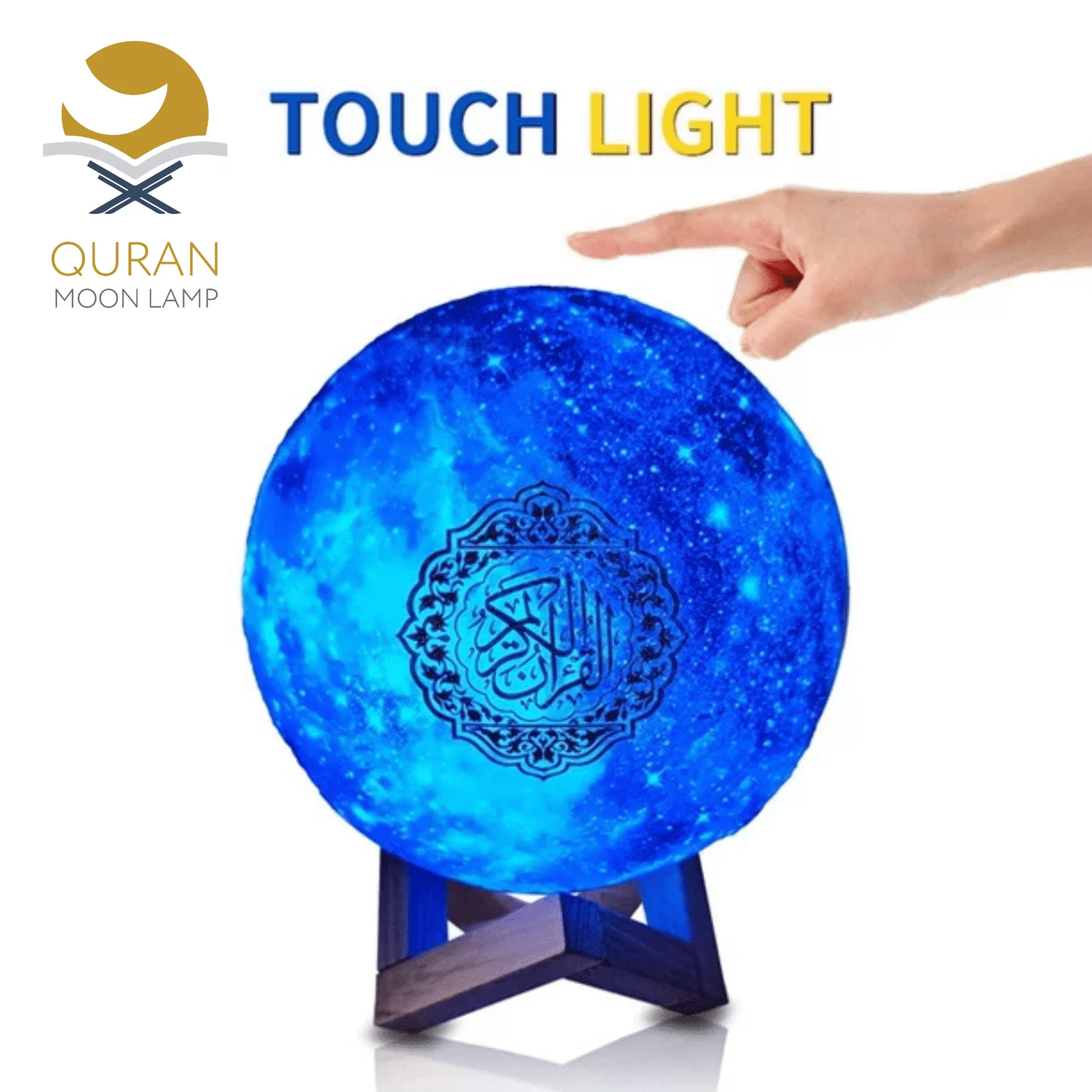 Galaxy Moon Lamp - Image 3