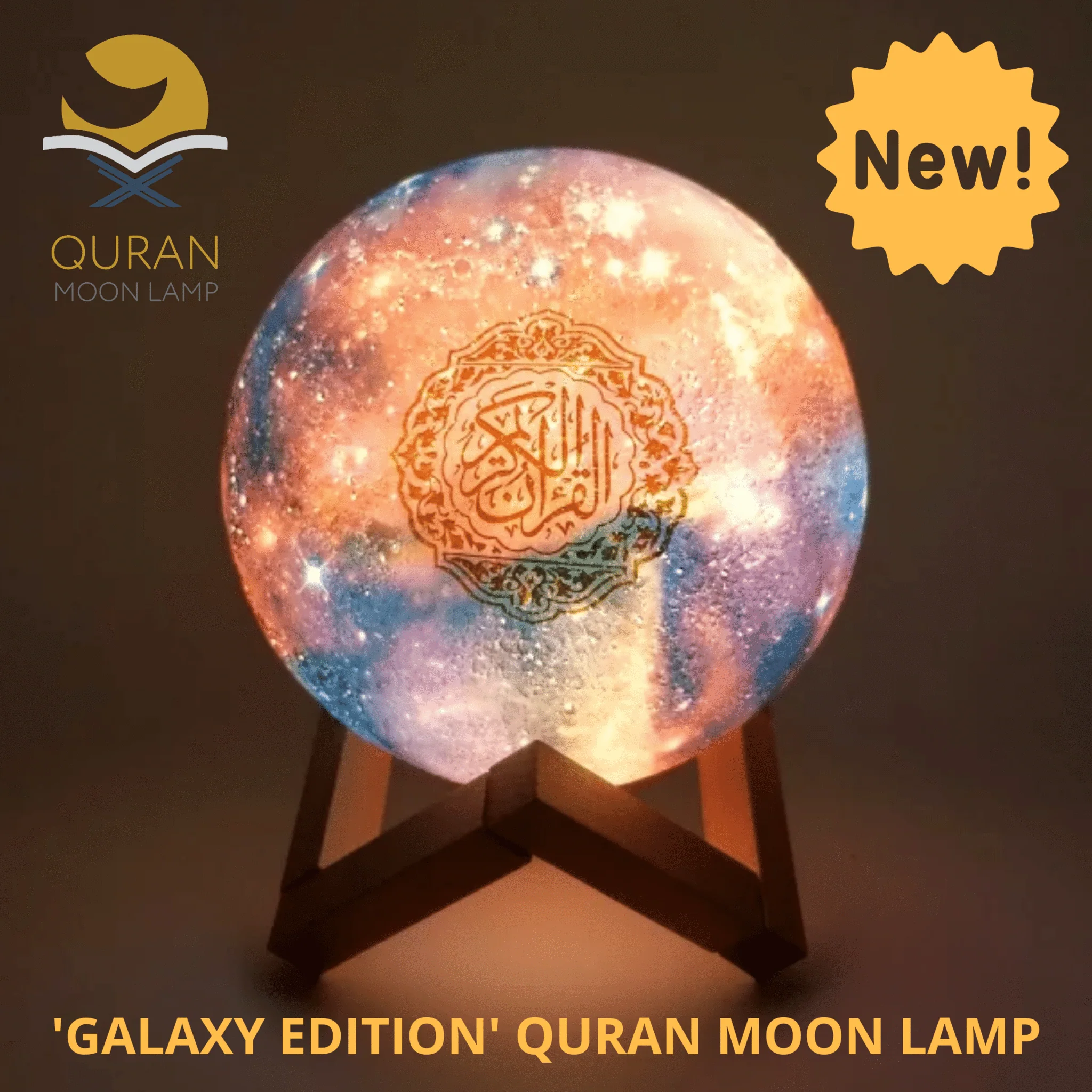 Galaxy Moon Lamp - Image 8