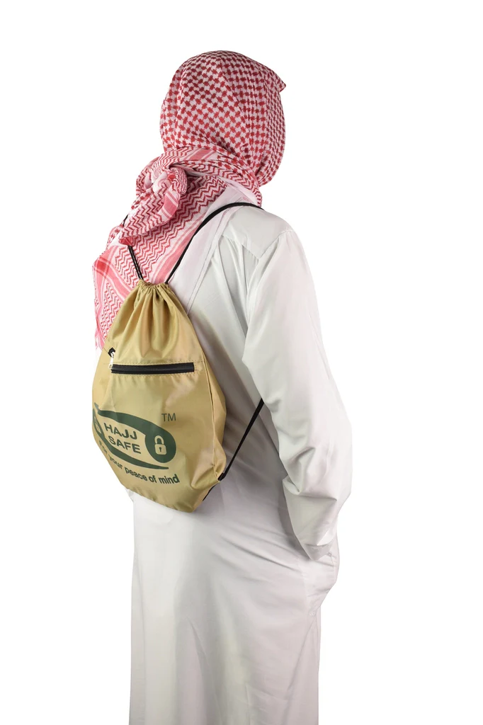 Hajj Safe - Shoe + Prayer Mat Bag for Hajj & Umrah - Image 3