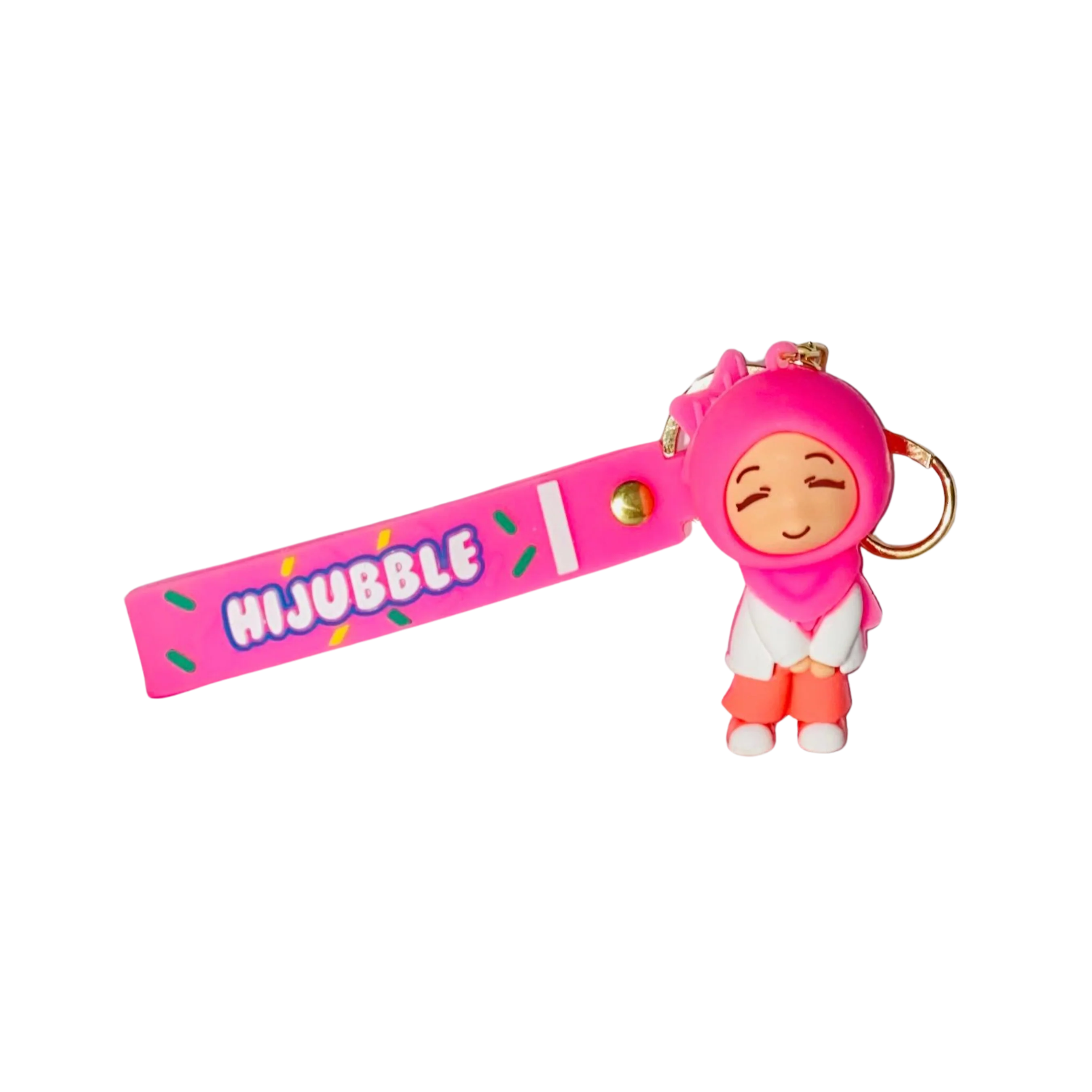 Hijubble Girl - Bubblegum Pink Hijab - Image 2