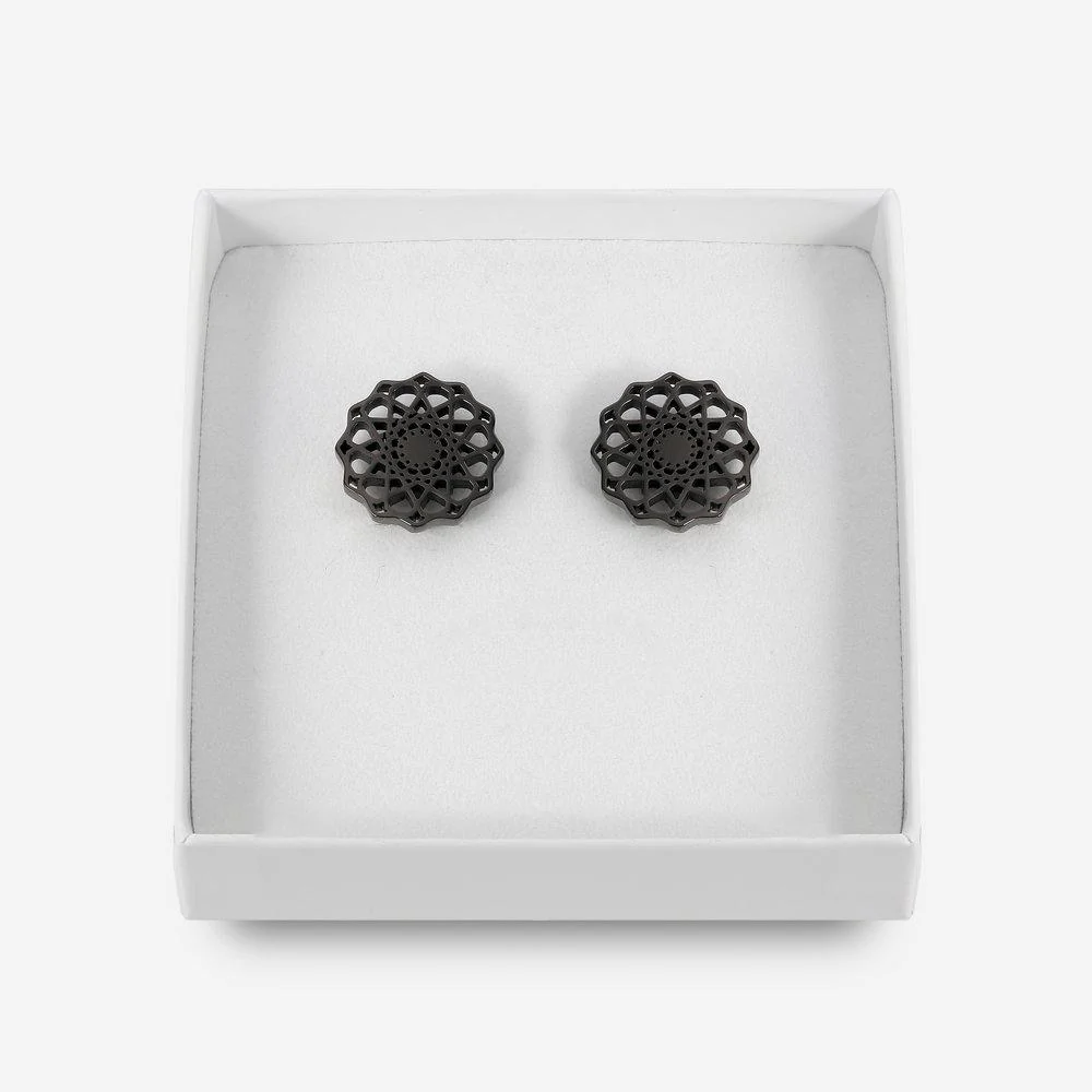 Isfahan Cufflink - Grey - Image 2