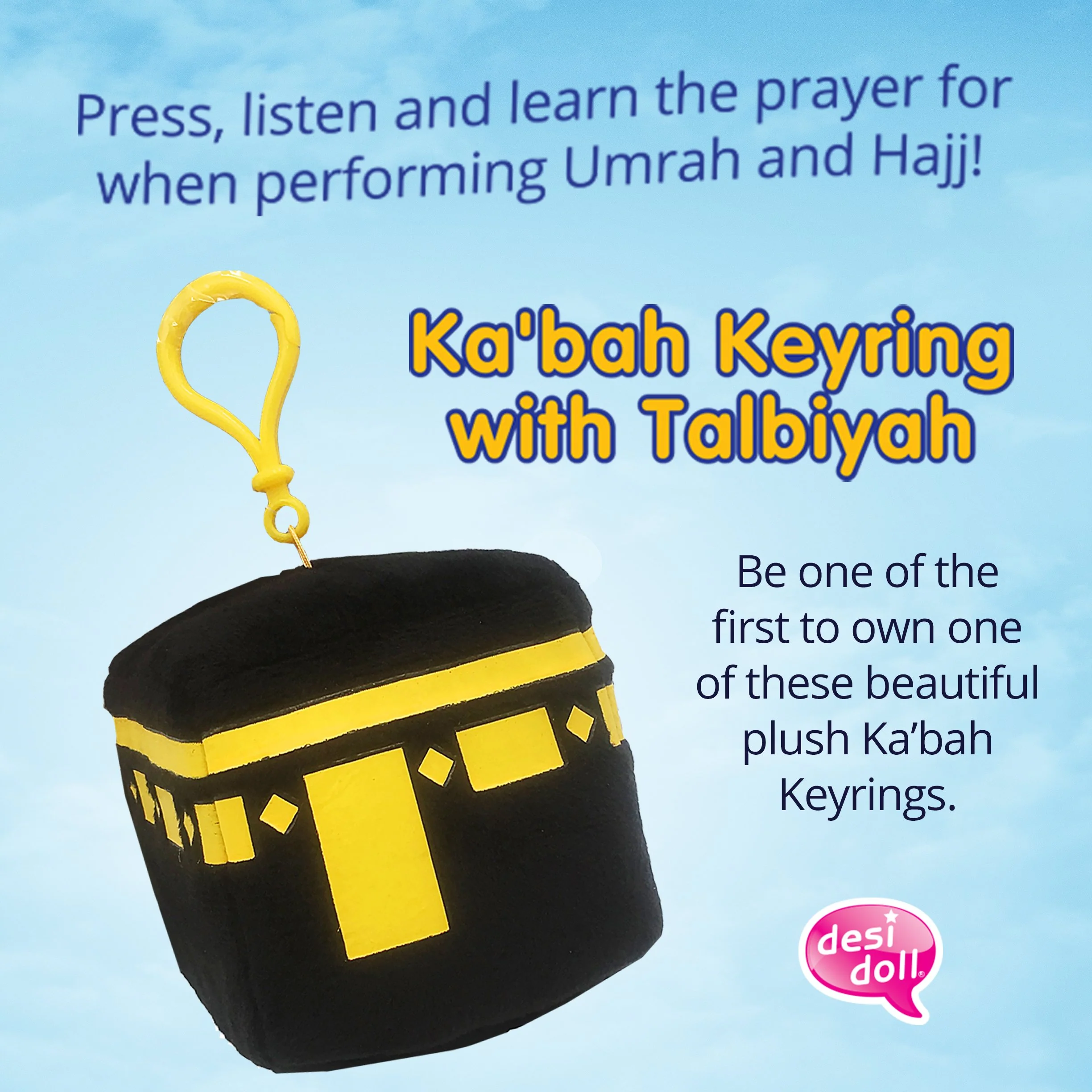 Kabah Keyring with Talbiyah - Islamic Keyring - Image 5