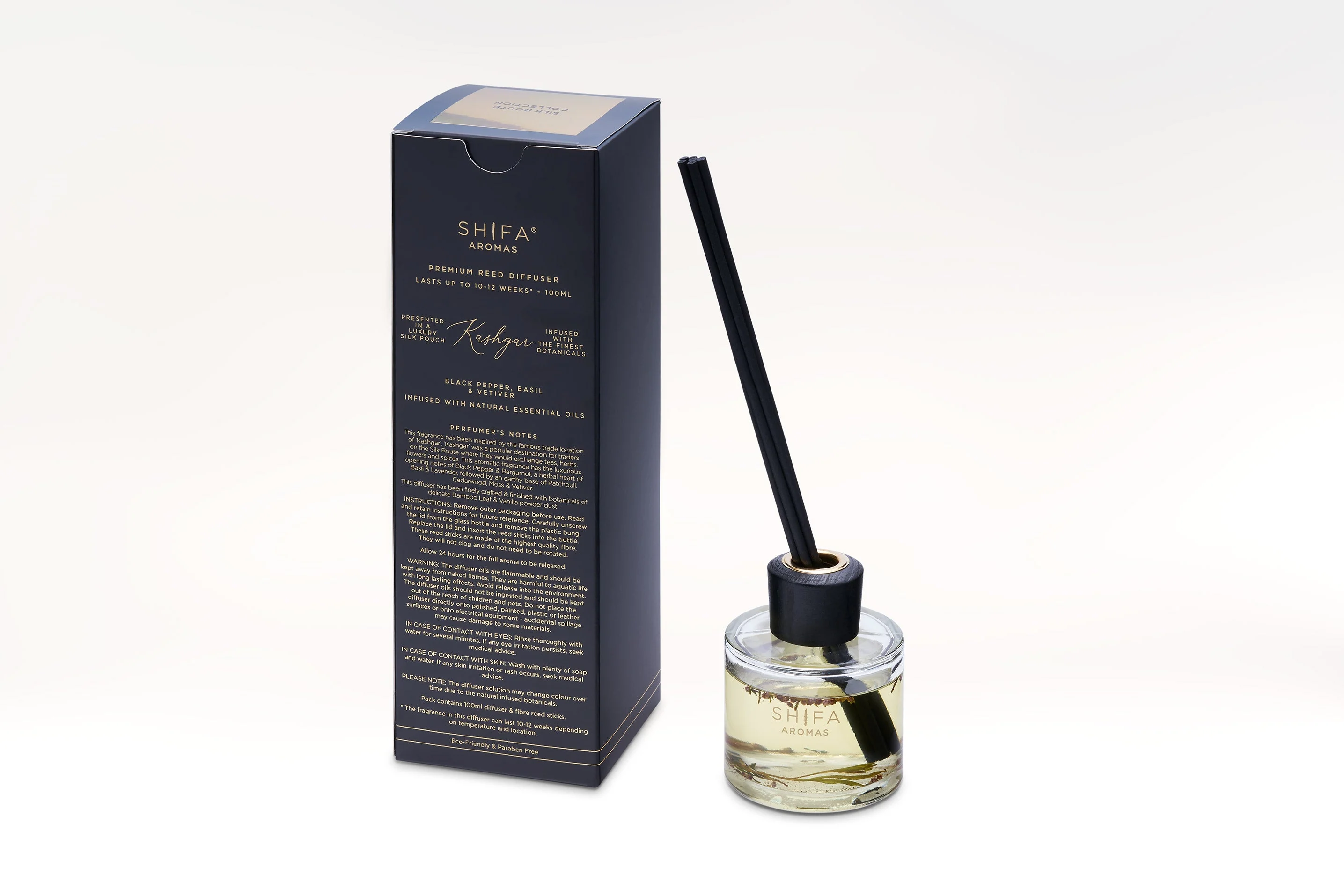 Kashgar Luxury 100ml Diffuser | Shifa Aromas - Image 2