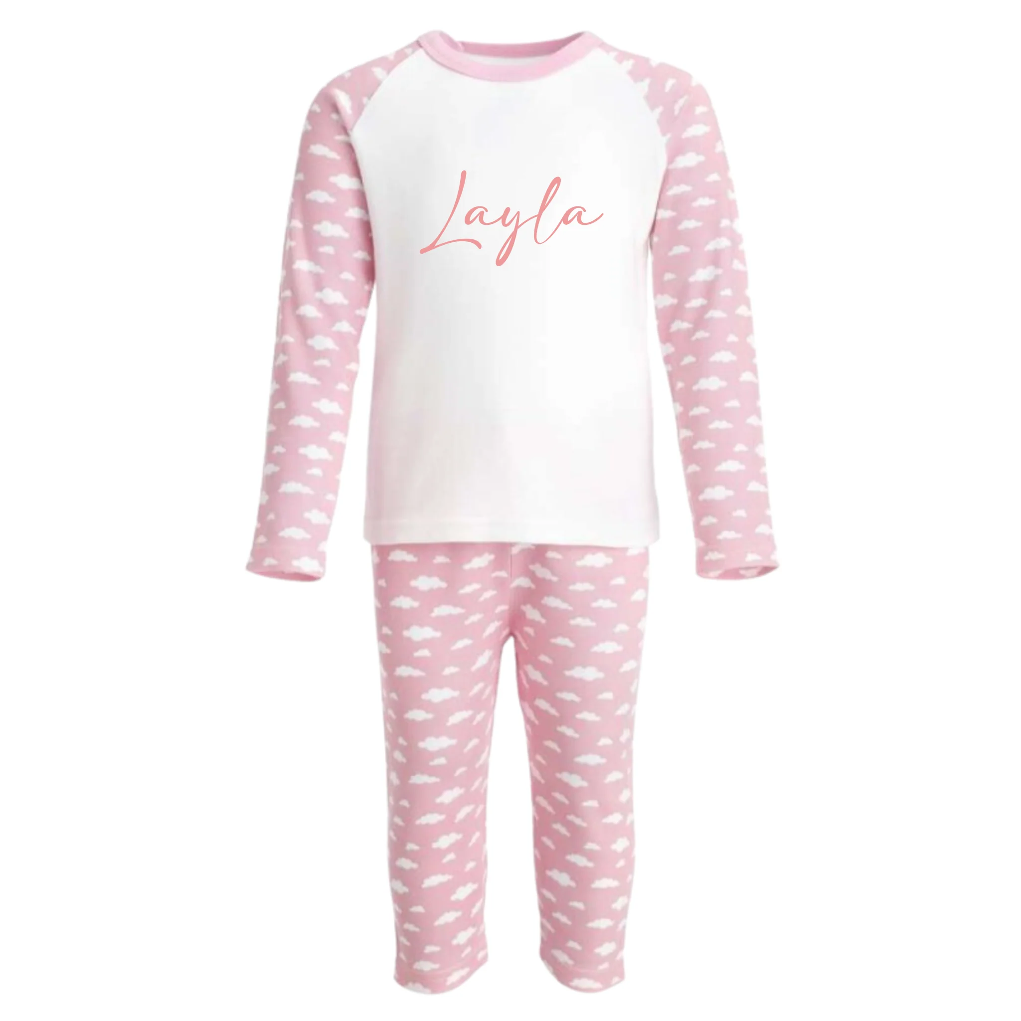 Kids Cloud Pyjamas - Personalised - Image 3