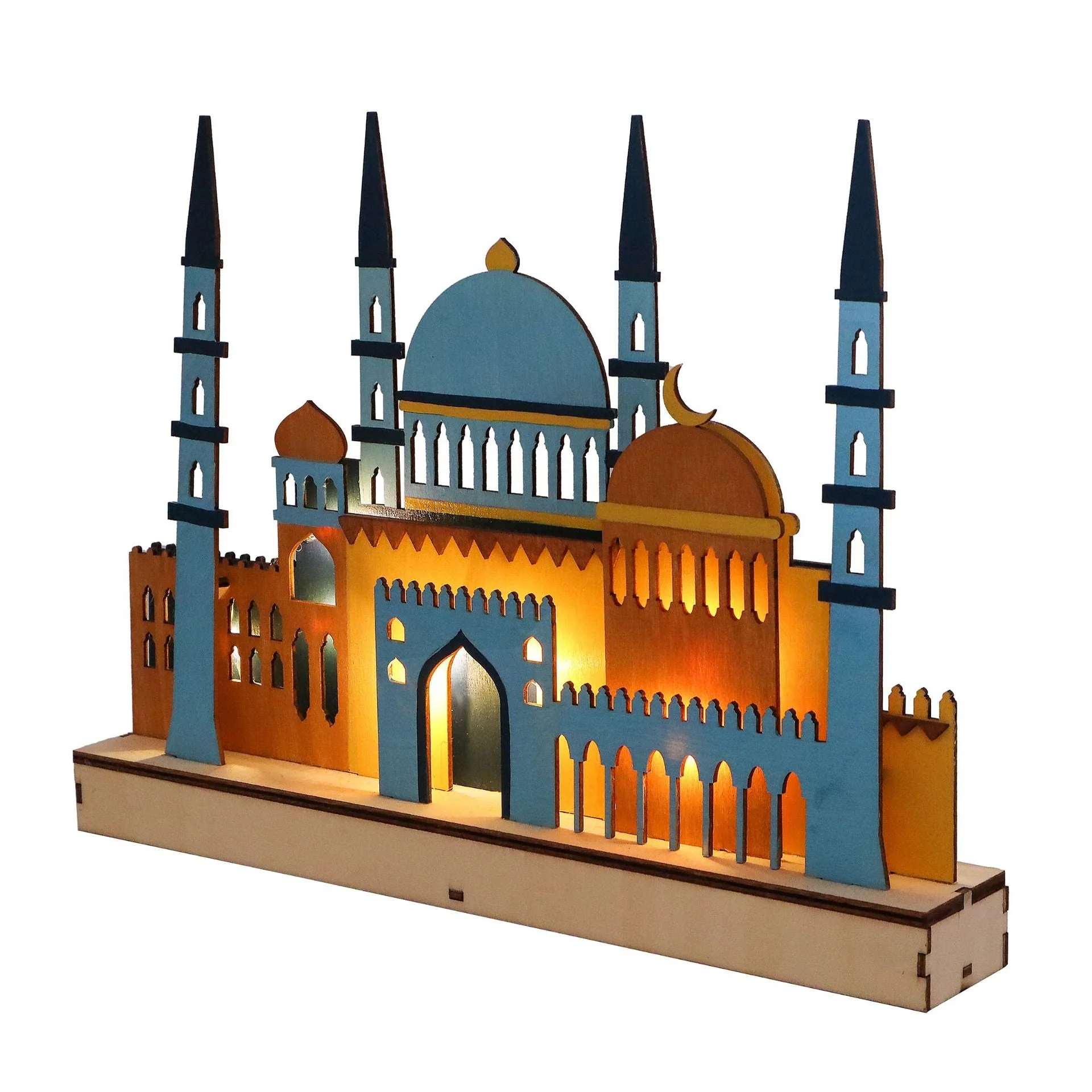 LED Wooden Mosque Decoration - Image 6