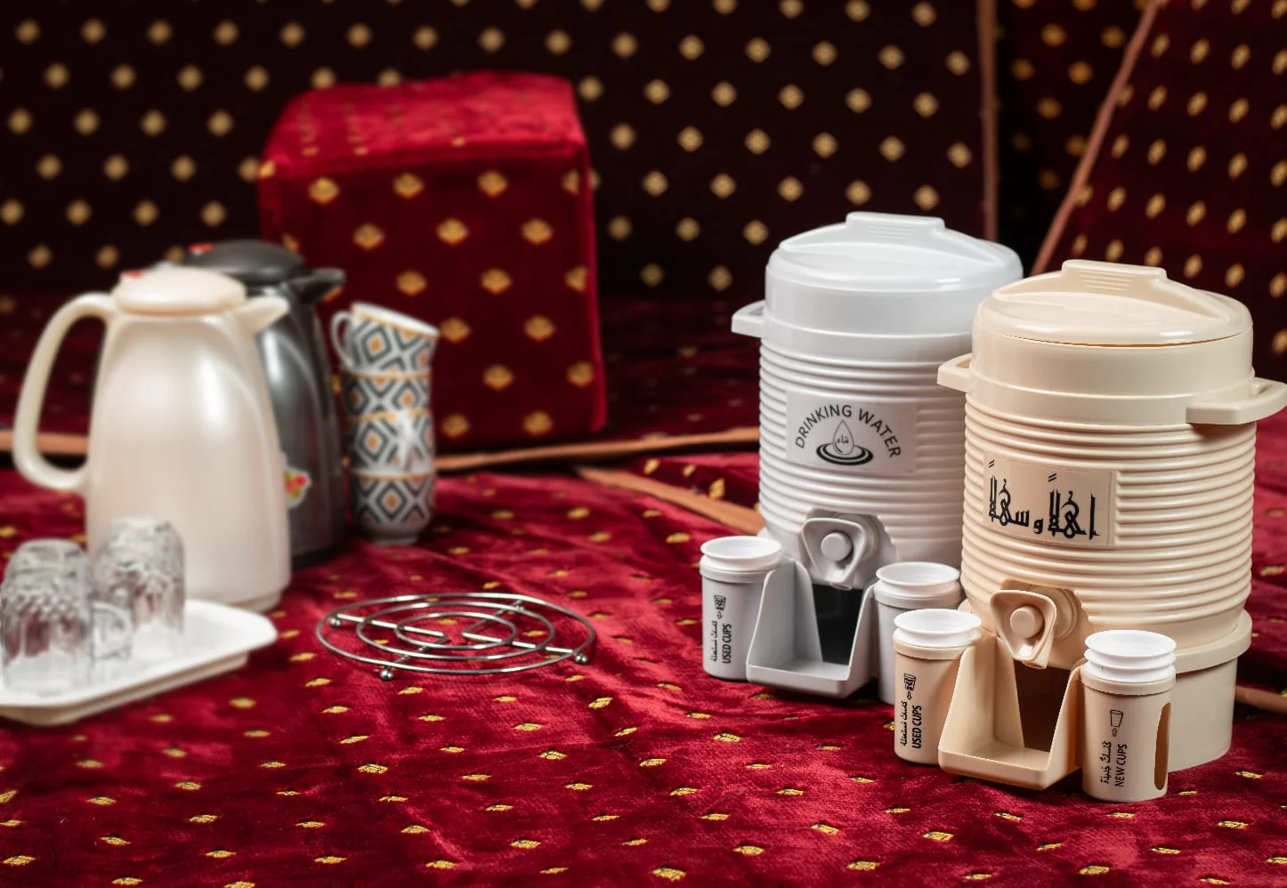Mini Zamzam Dispenser | 2L | Beige | Haramain Inspired by miniZAMZAM - Image 6