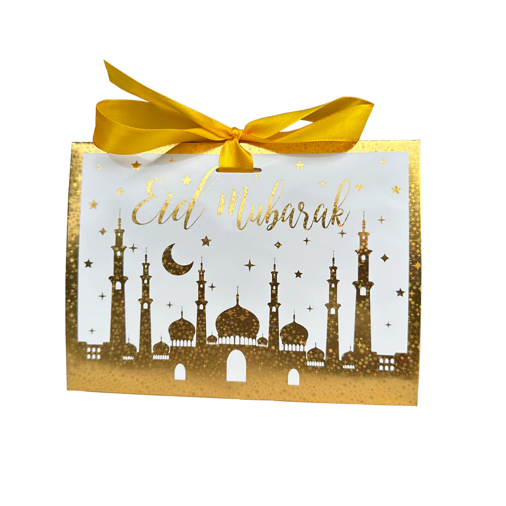 Mosque and Star Foil Eid Gold Star Stamping Foil Gift/Candy Box