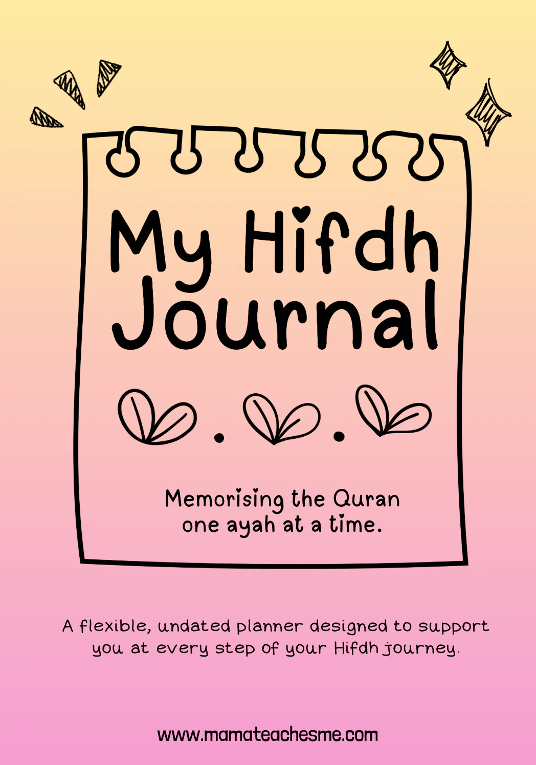 My Hifdh Journal (for Girls) by Mama Teaches Me