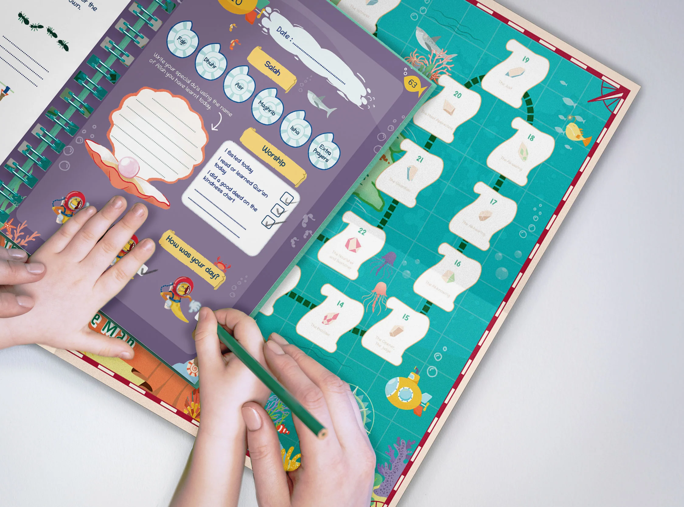 My Little Legacy: Names of Allah Kids Journal & Activity Book (by Towards Faith) - Image 11