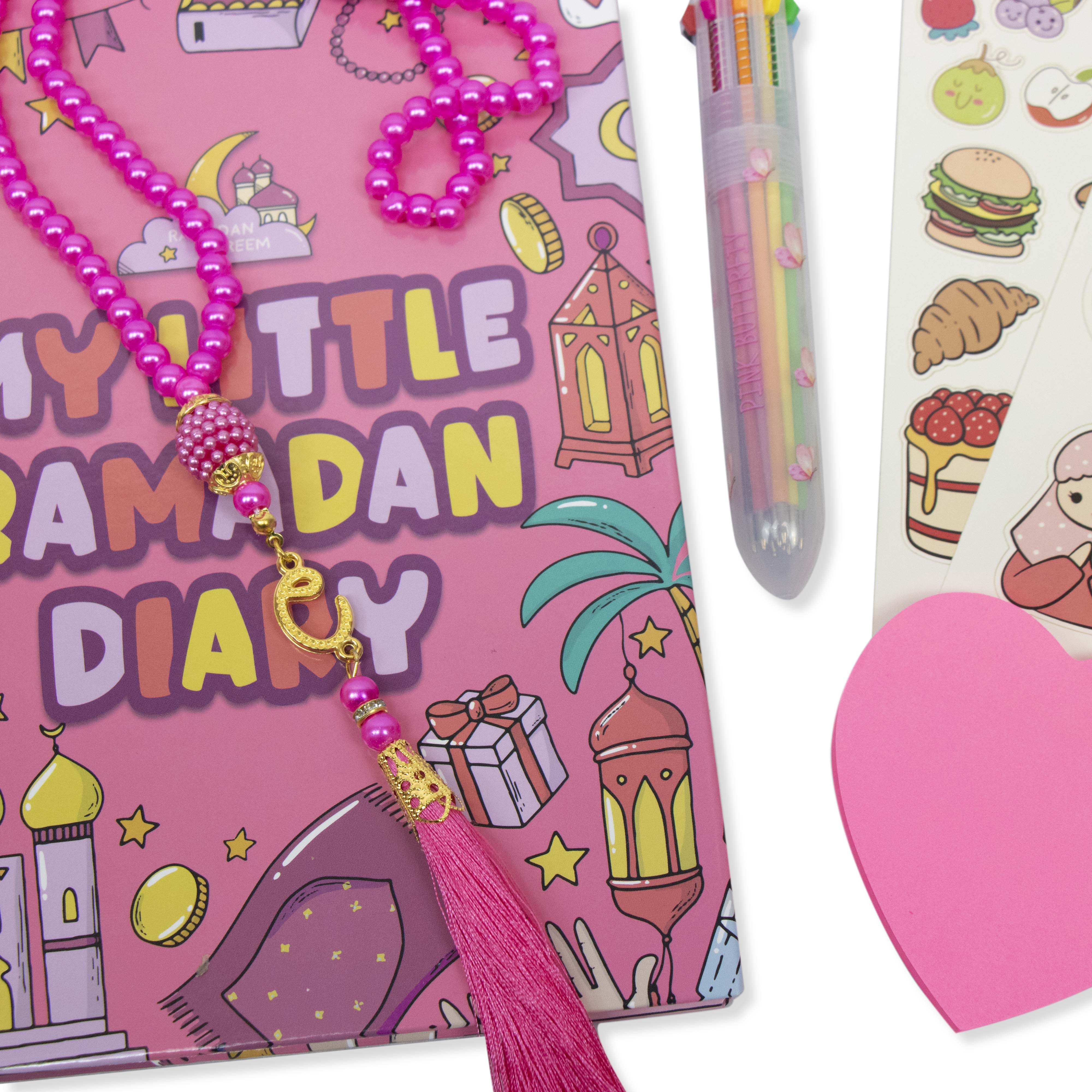 My Little Ramadan Diary Gift Pack - Pink - Image 3