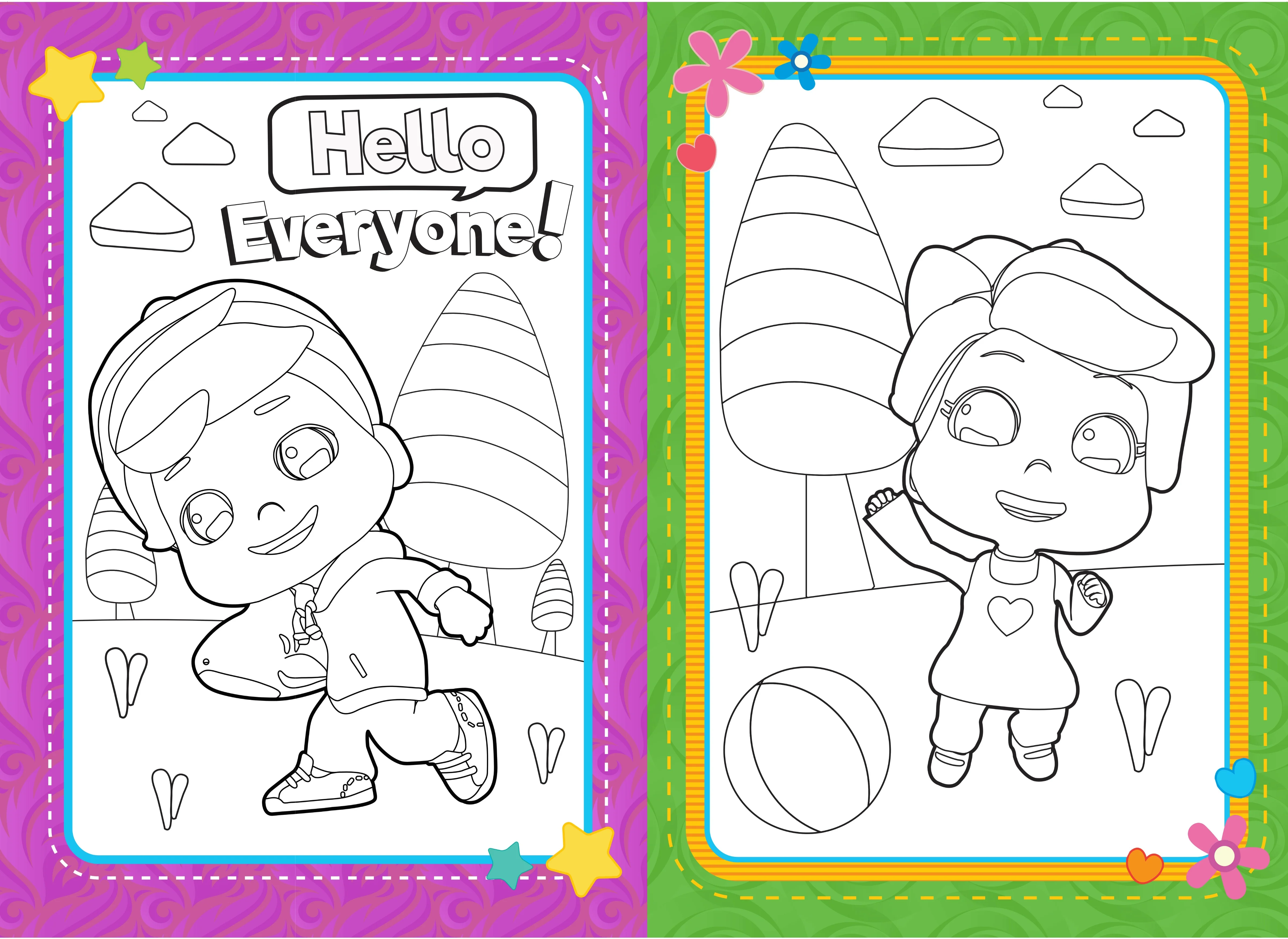 Omar & Hana The Ultimate Colouring Book - Image 6