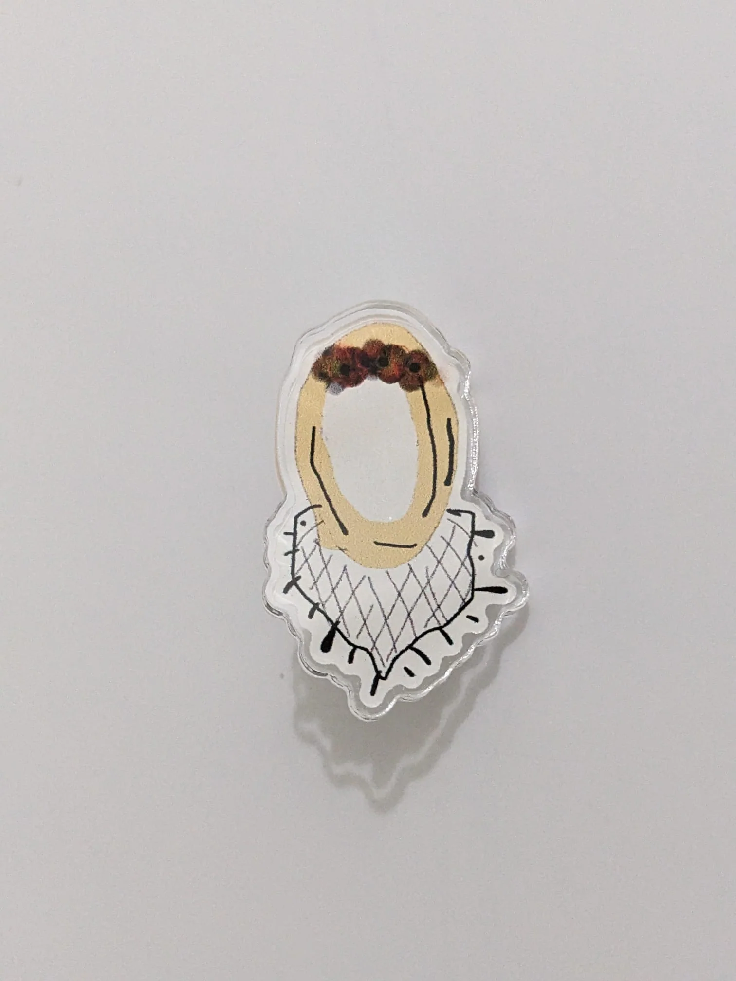 Palestine Flower Girl Badge