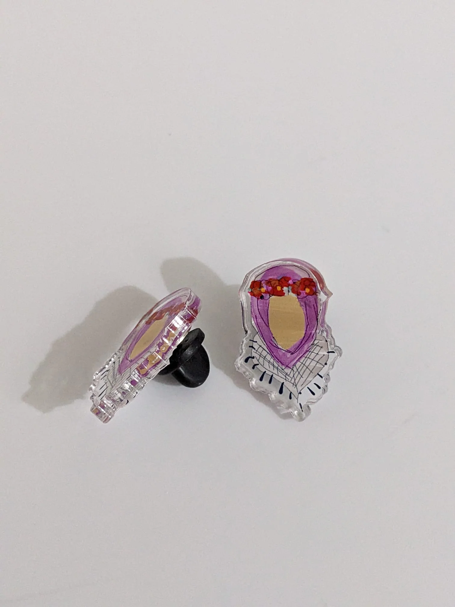 Palestine Hijab Girl Badge - Image 3