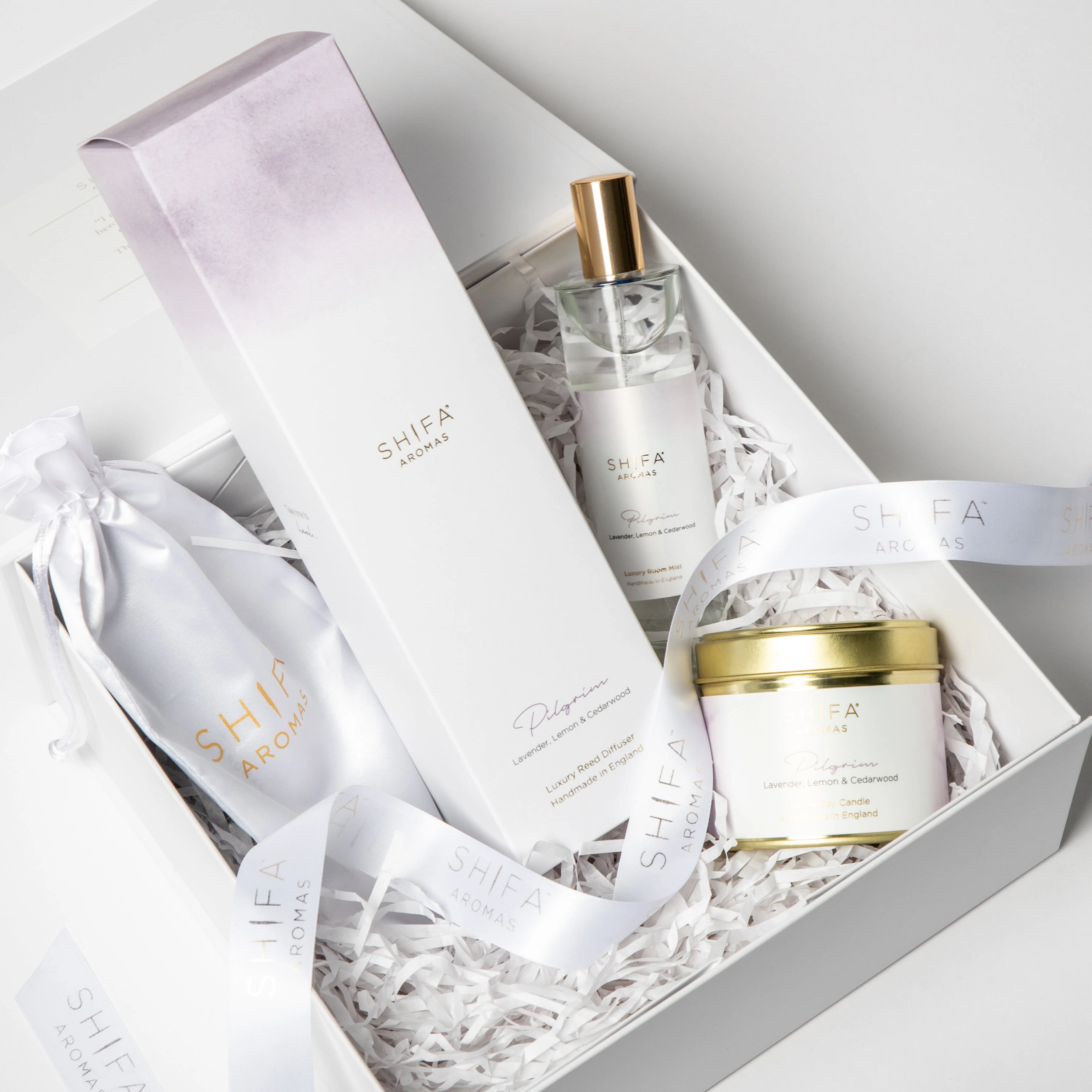 Personalised Luxury Hamper | Pilgrim Fragrance | Shifa Aromas
