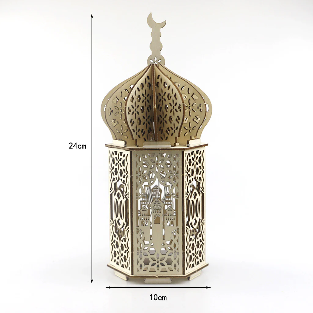 Ramadan/Eid/Mosque Wooden Lantern Craft - Image 2