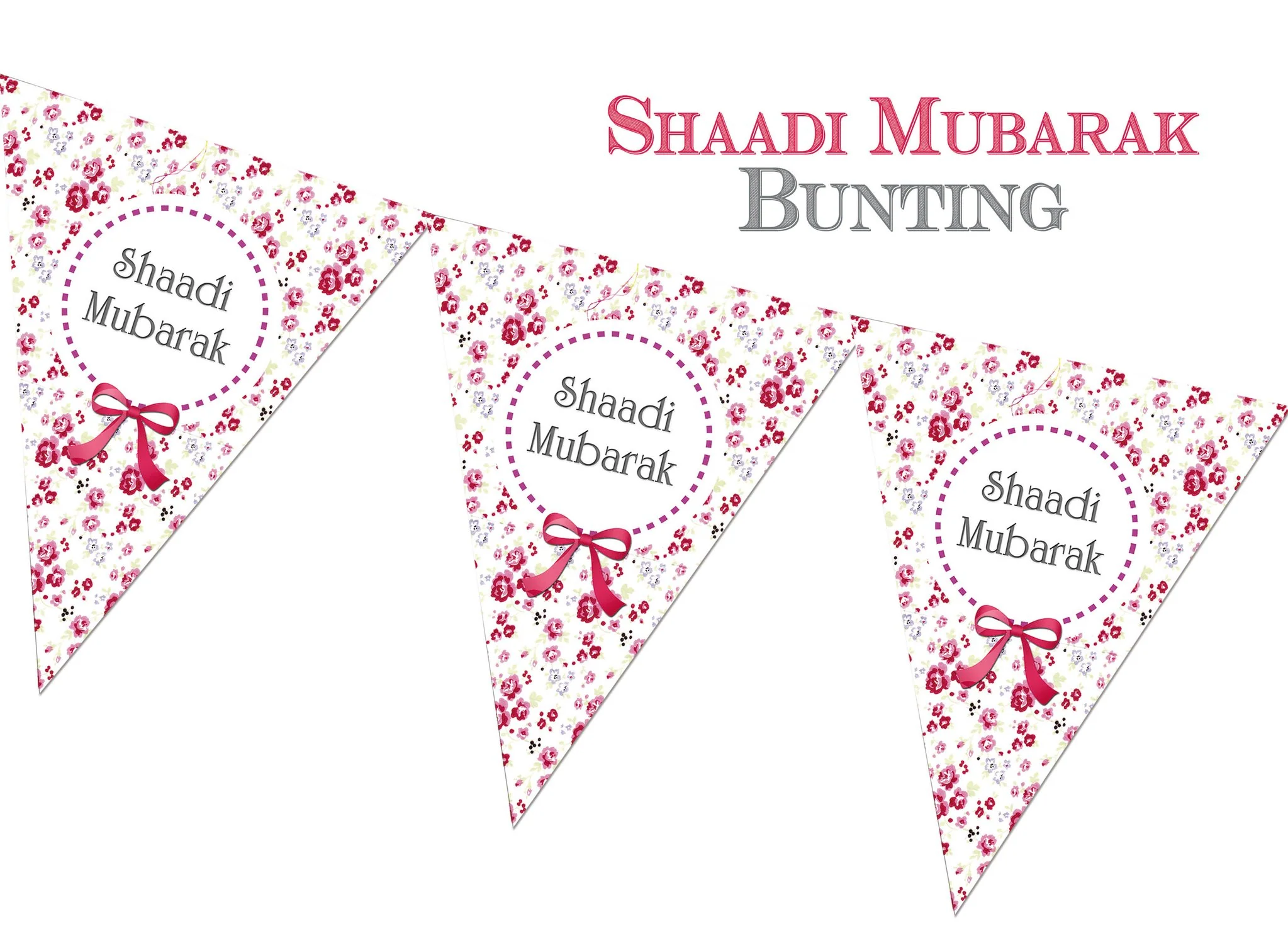 Shaadi Mubarak Bunting