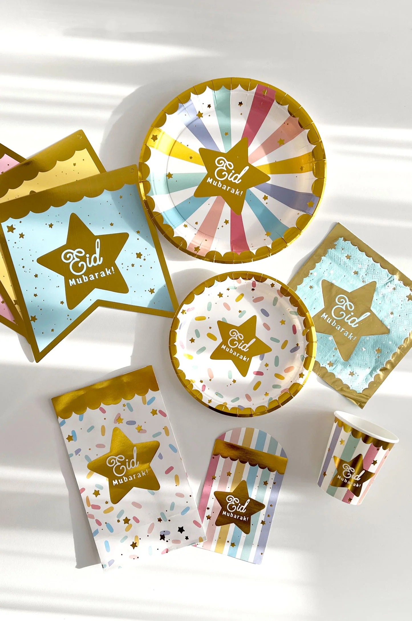Sprinkles & Stripes - Eid Party Tableware Set