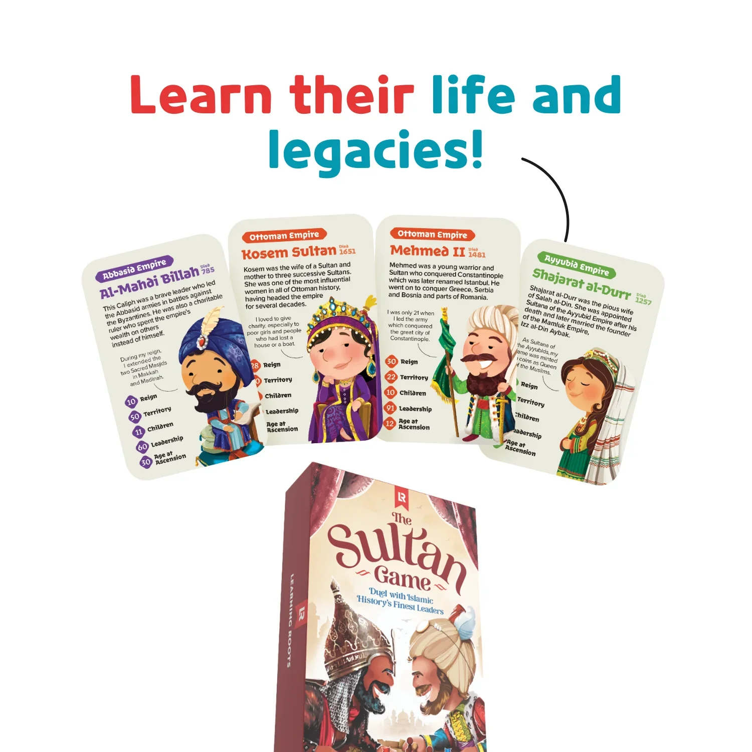 Sultan Game - The Family-Fun Islamic History Card Game - Image 3