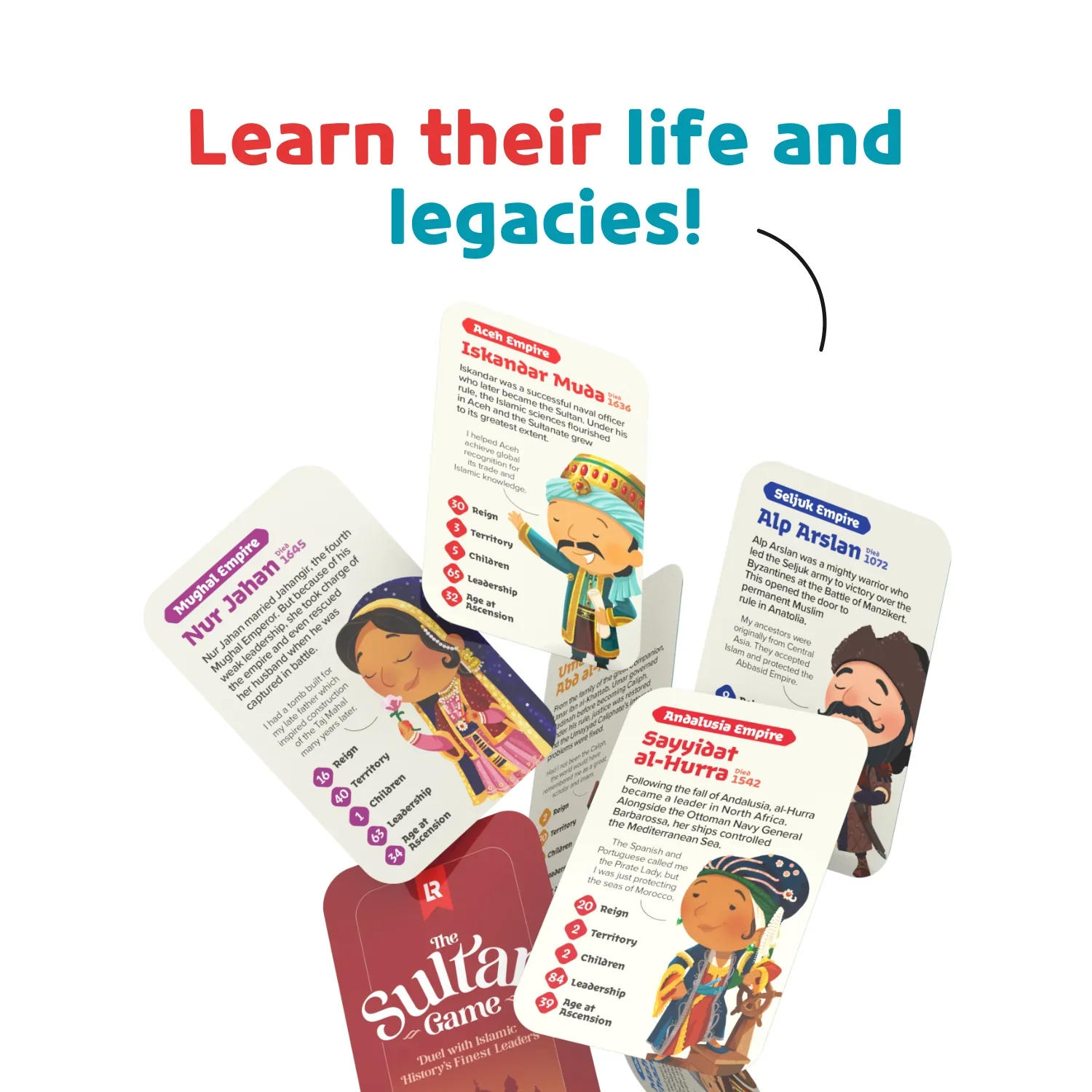 Sultan Game - The Family-Fun Islamic History Card Game - Image 4
