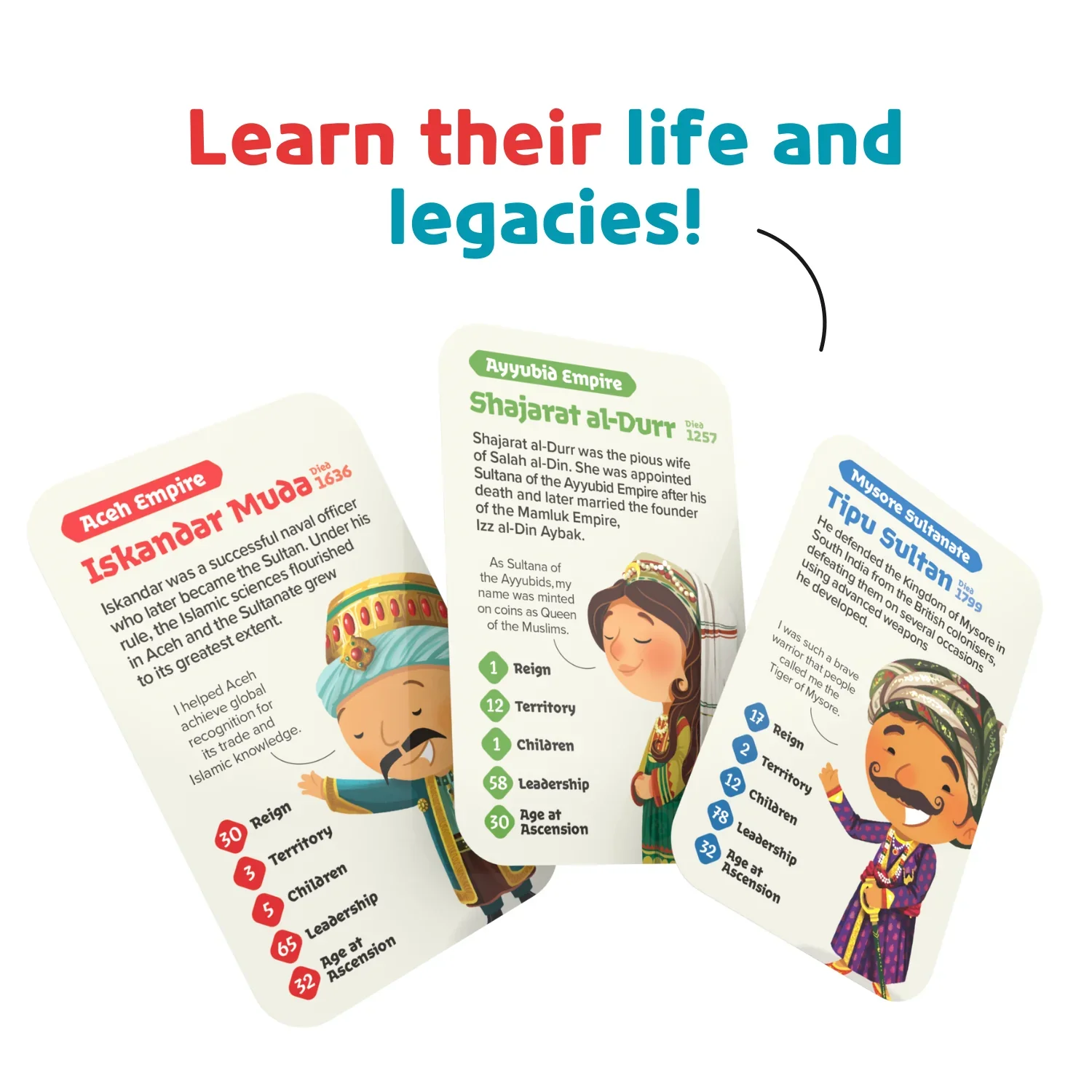 Sultan Game - The Family-Fun Islamic History Card Game - Image 5