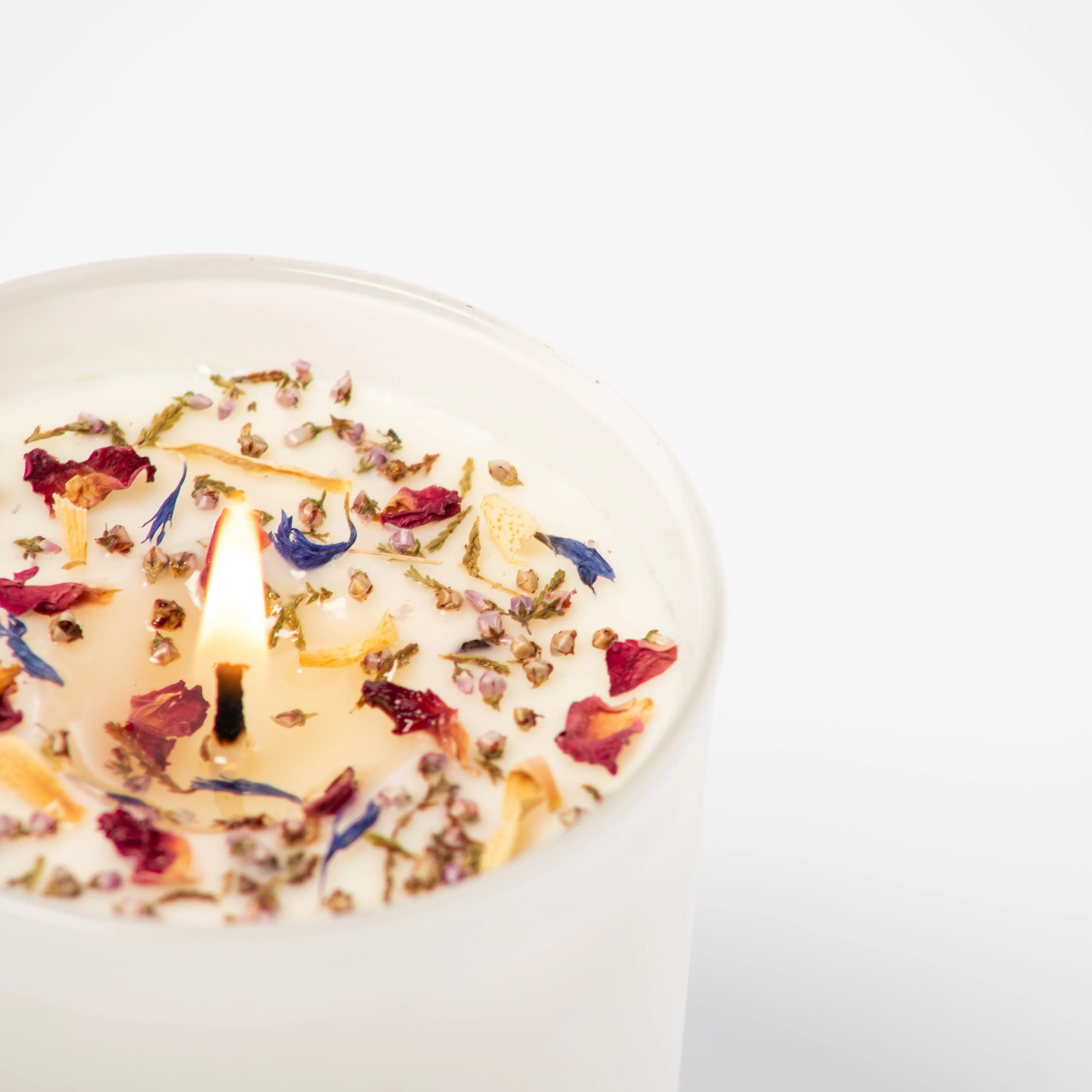 Summer Dreams Glass Candle | Plum, Orchid & Vanilla | Shifa Aromas - Image 2