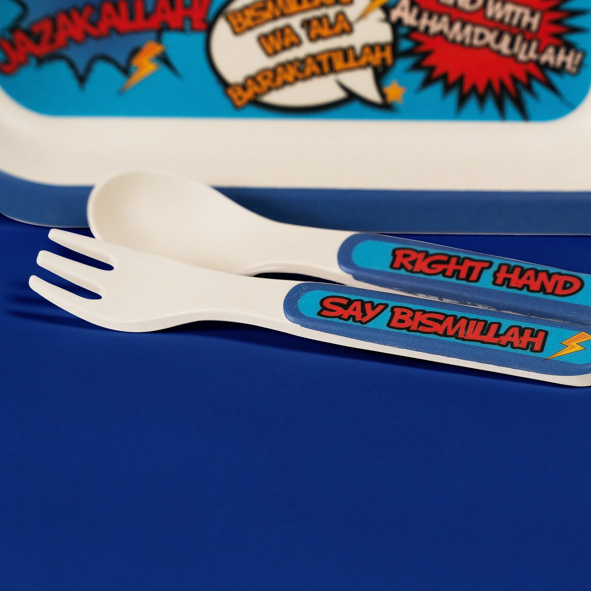 Super Muslim 5 Piece Tableware Set - Image 6