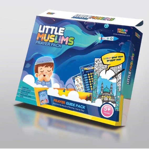 Little Super Muslim Prayer Pack - Blue