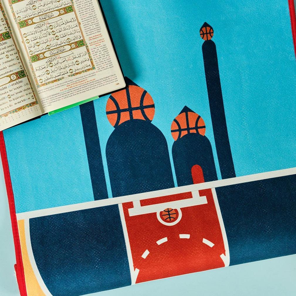 The 5 Point Play - Salah Prayer Mat by The Muslim Moon