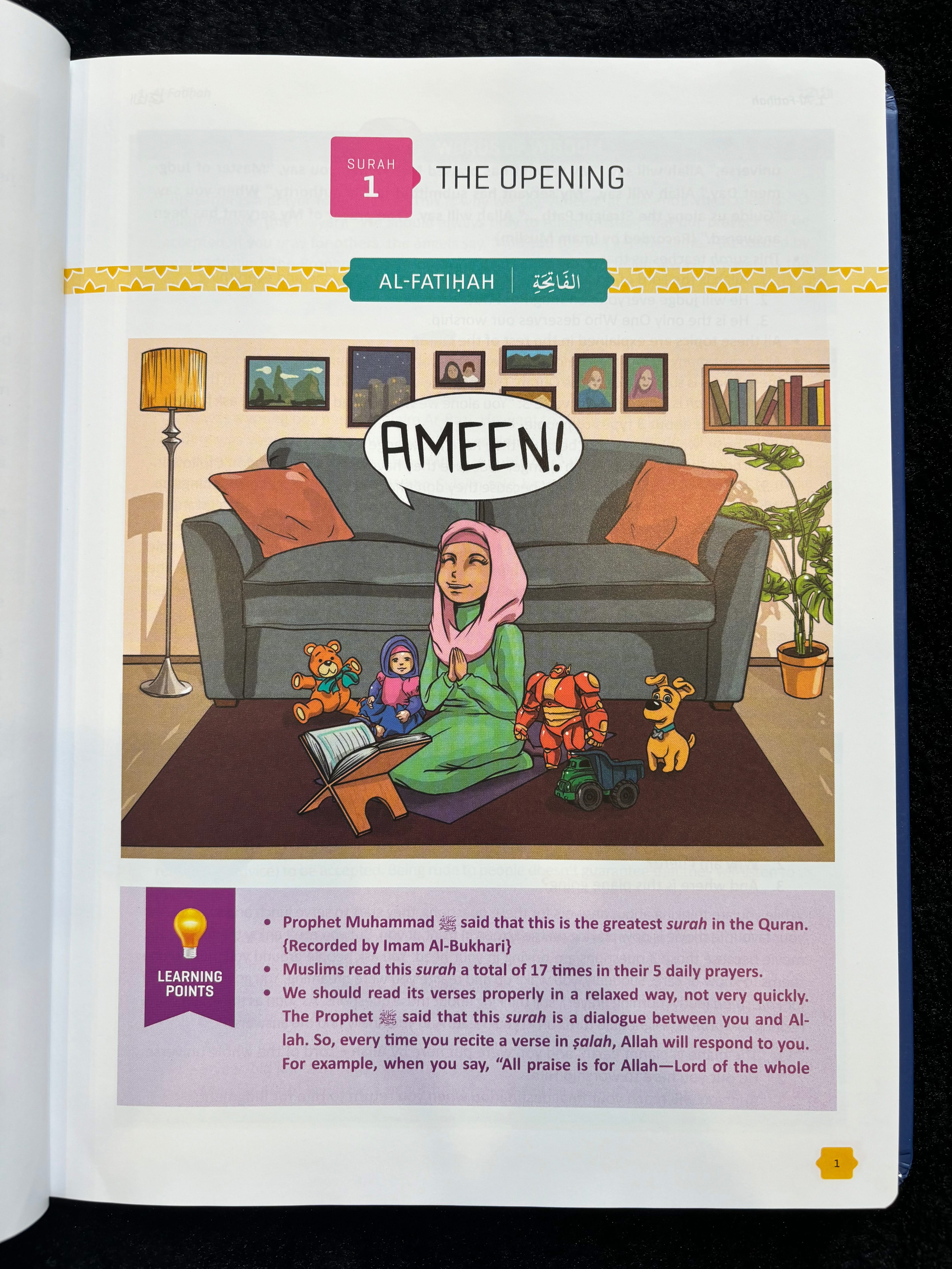 The Clear Quran® Tafsir For Kids - Volume 4 (Surah 1, & 49 - 114) | Hardcover - Image 3