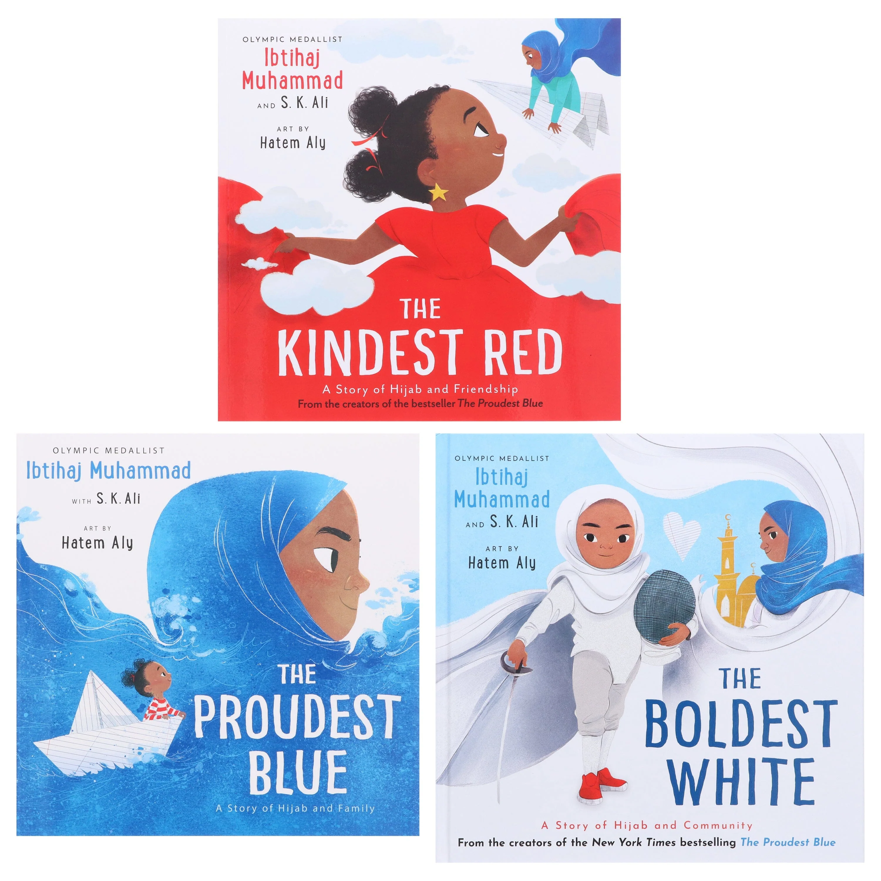 The Proudest Blue Series By Ibtihaj Muhammad & S. K. Ali: 3 Picture Books Collection Set - Ages 4-8 - Paperback/Hardback - Image 4