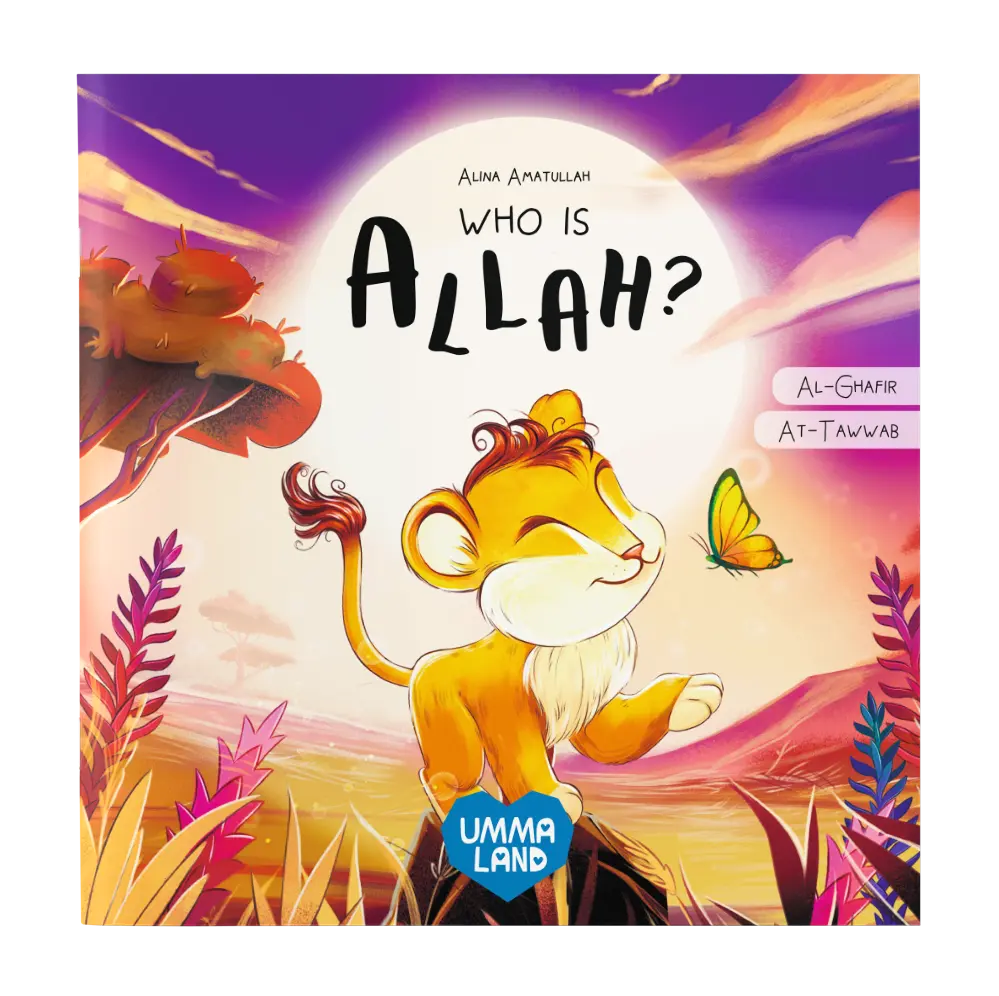 Who is Allah? The Lion Learns Allah’s Names Al-Ghafir and At-Tawwab  - Ummaland